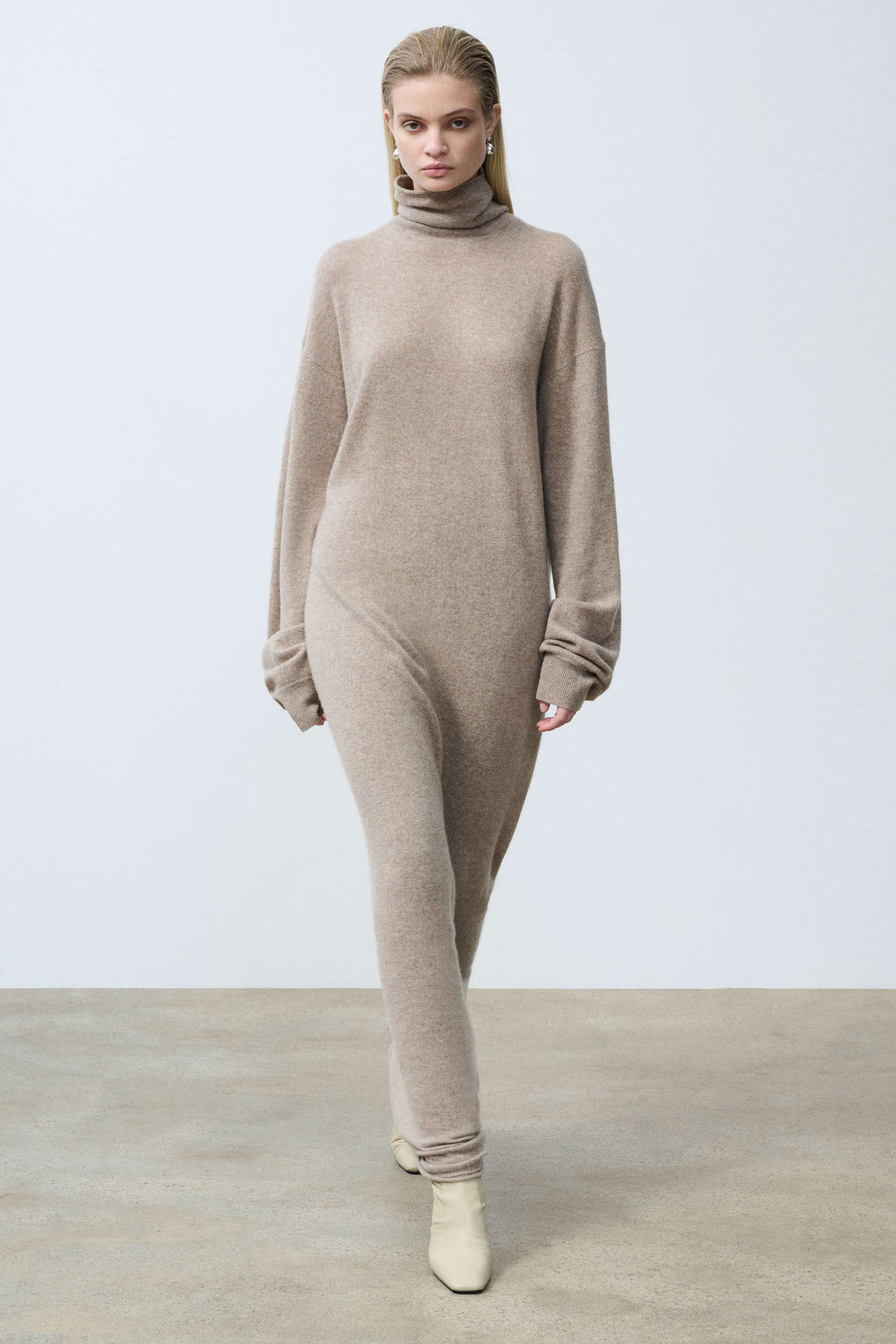 Sascha Toast Premier Cashmere Turtleneck Dress