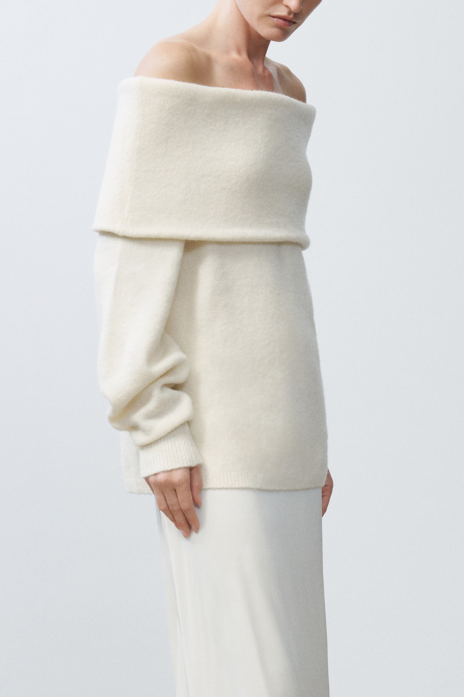 Saffiyya Off The Shoulder Sweater