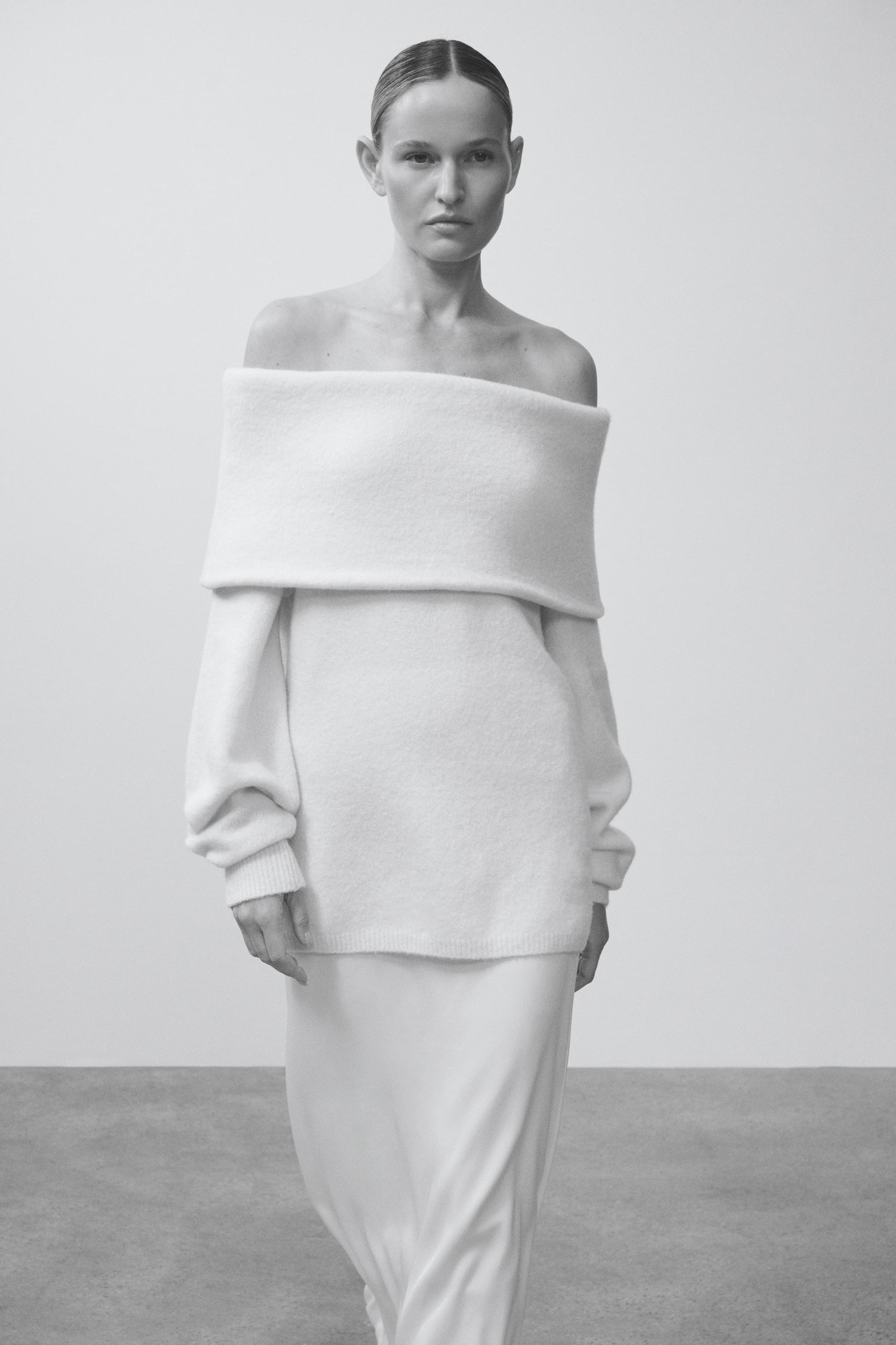 Saffiyya Off The Shoulder Sweater