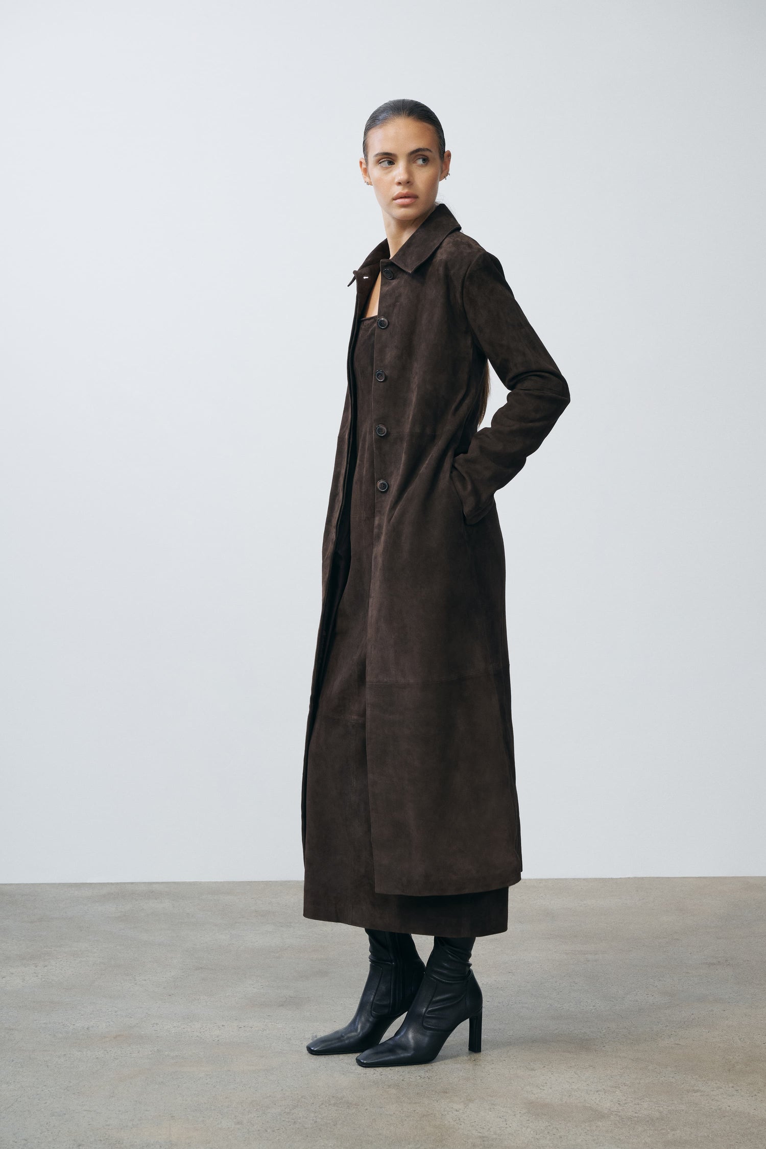 Bruno Suede Coat