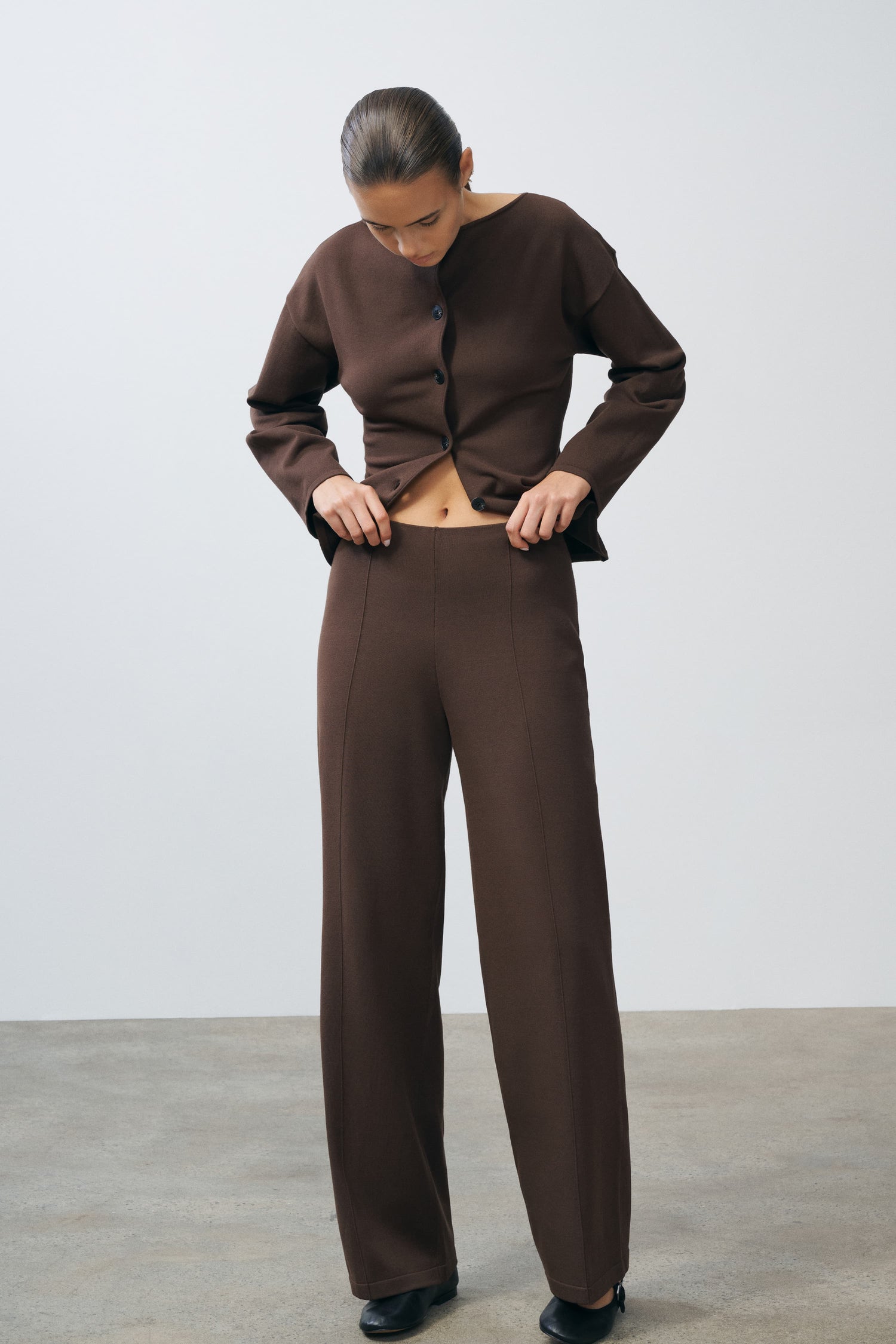 Carinnthia Knit Pant - 1 Front
