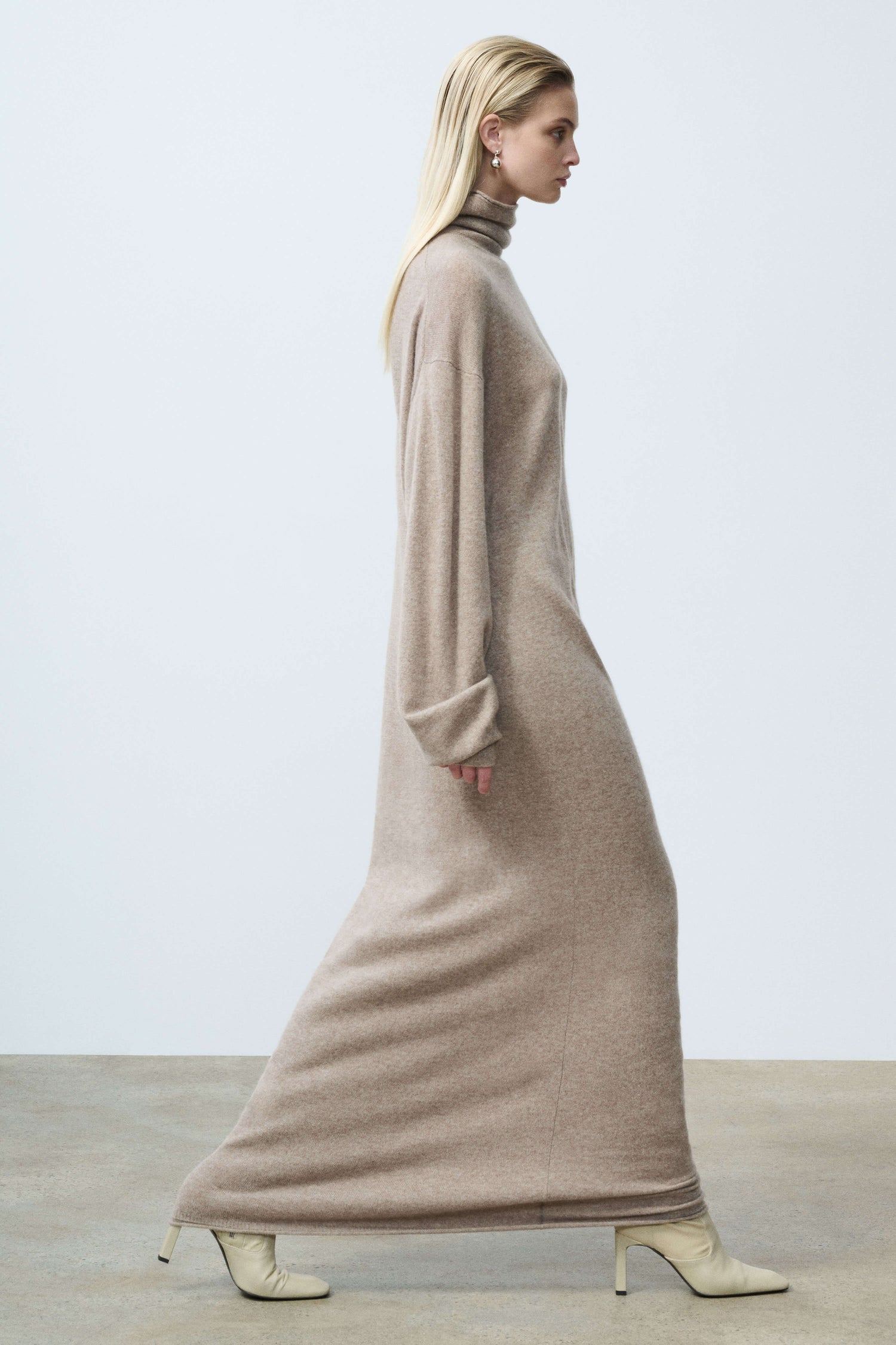 Sascha knit turtleneck dress