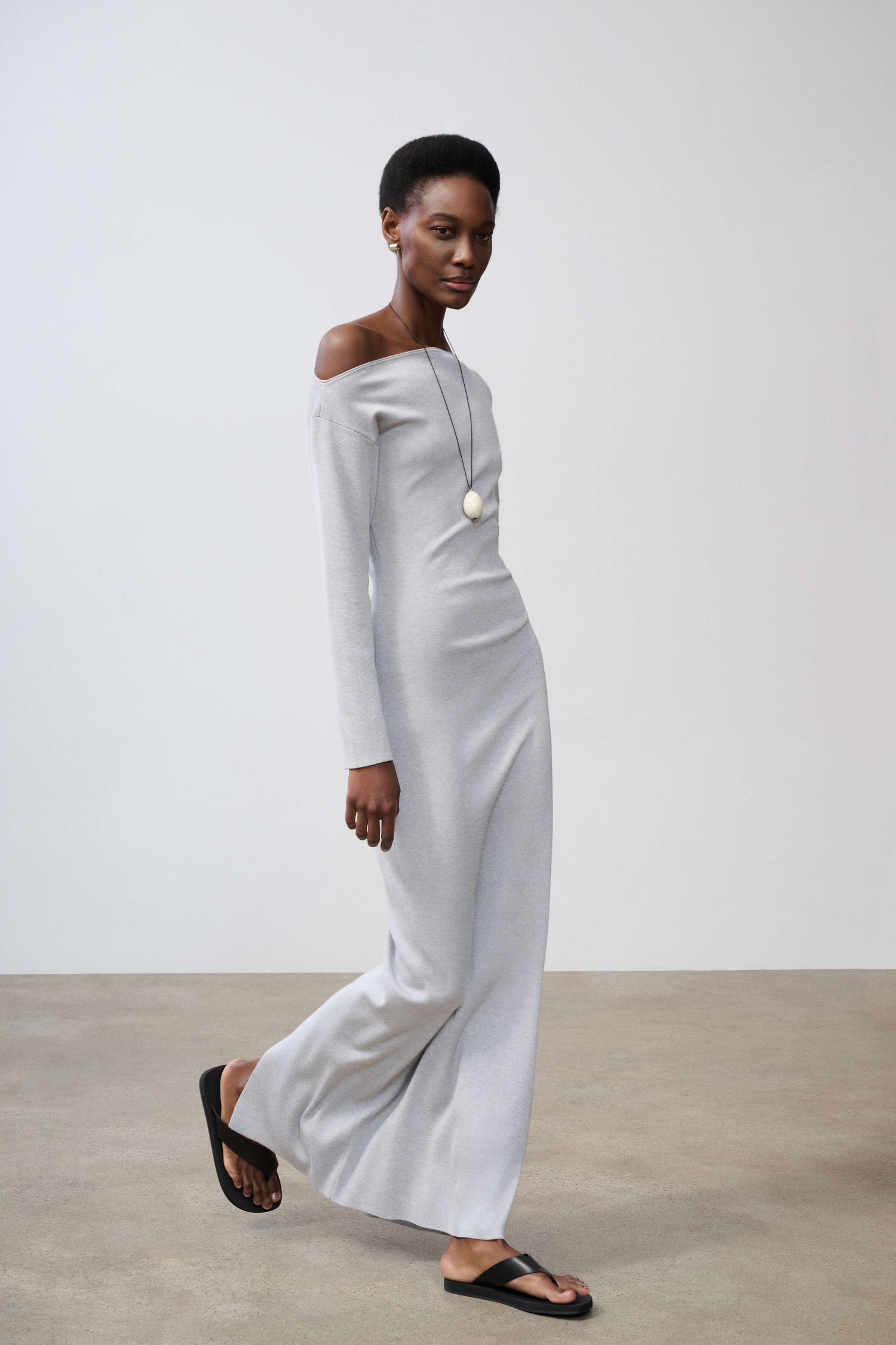 Lesly Off Shoulder Knit Dress