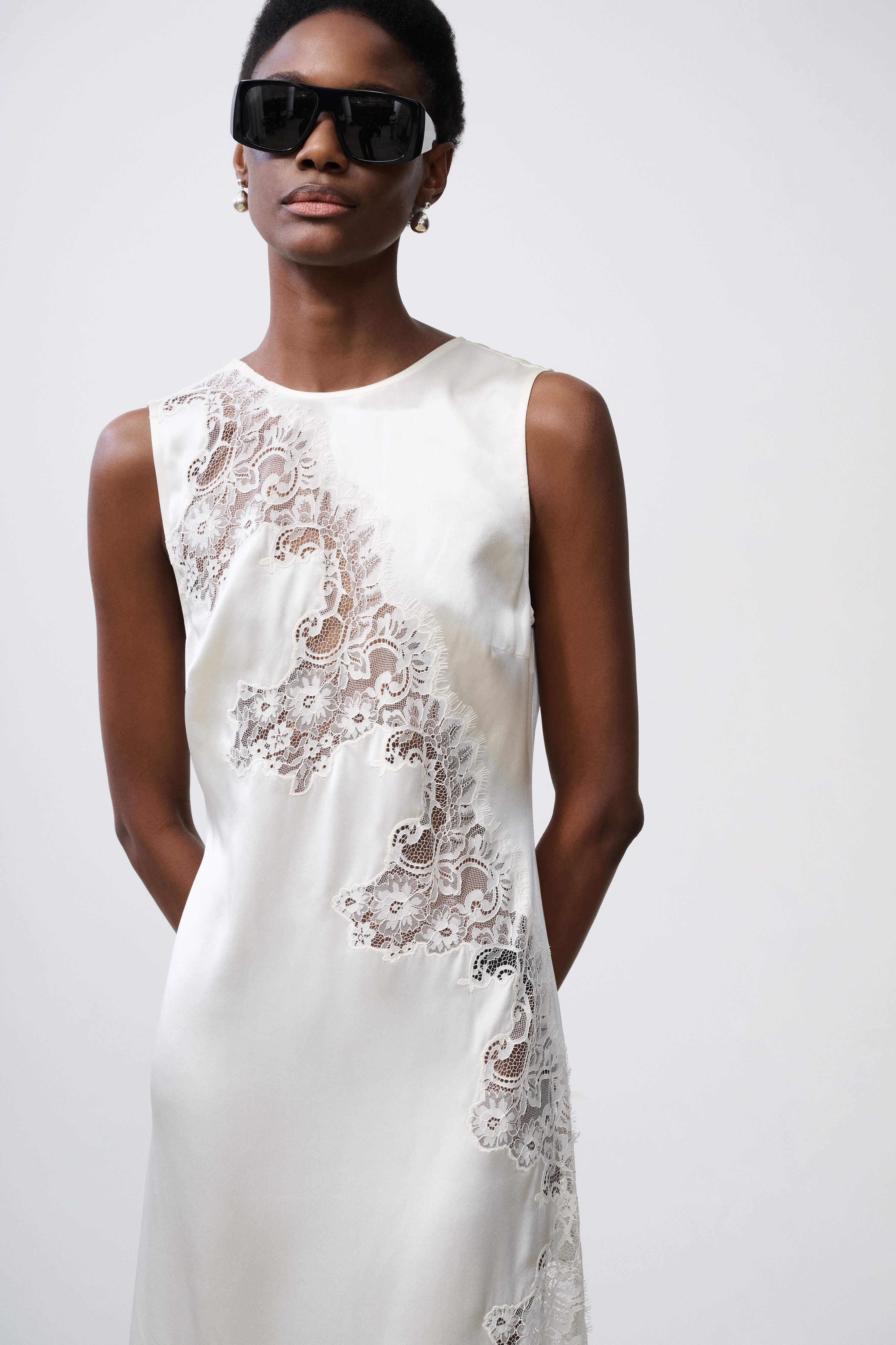 silk summer dress Briar 100% Silk Long Dress | Summer Dress