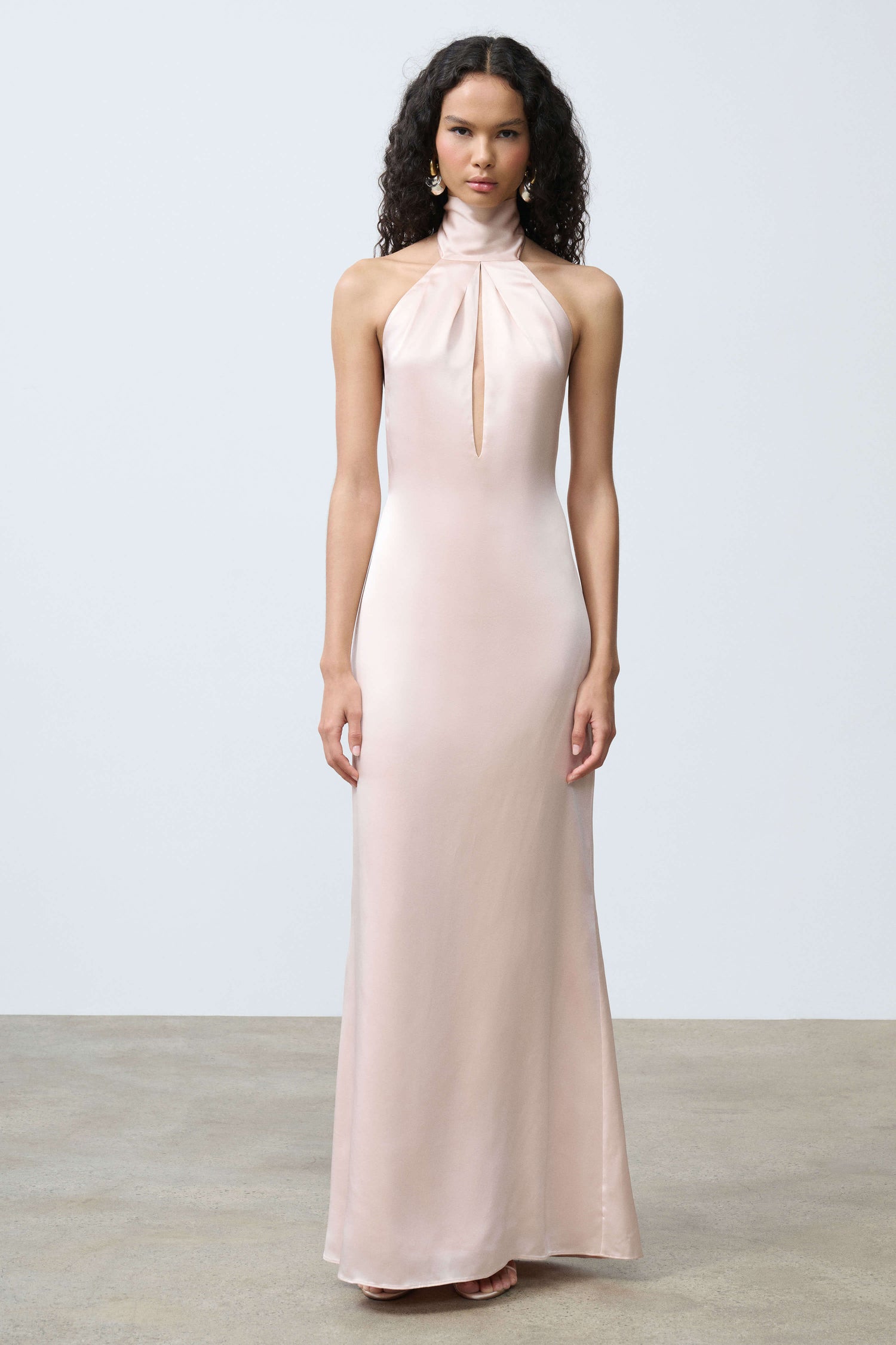 Imogen Silk Dress Front