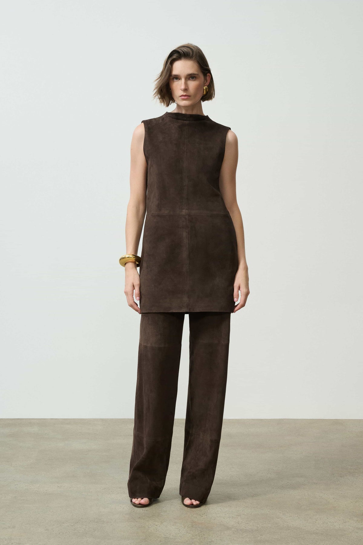 Mona Suede Dress