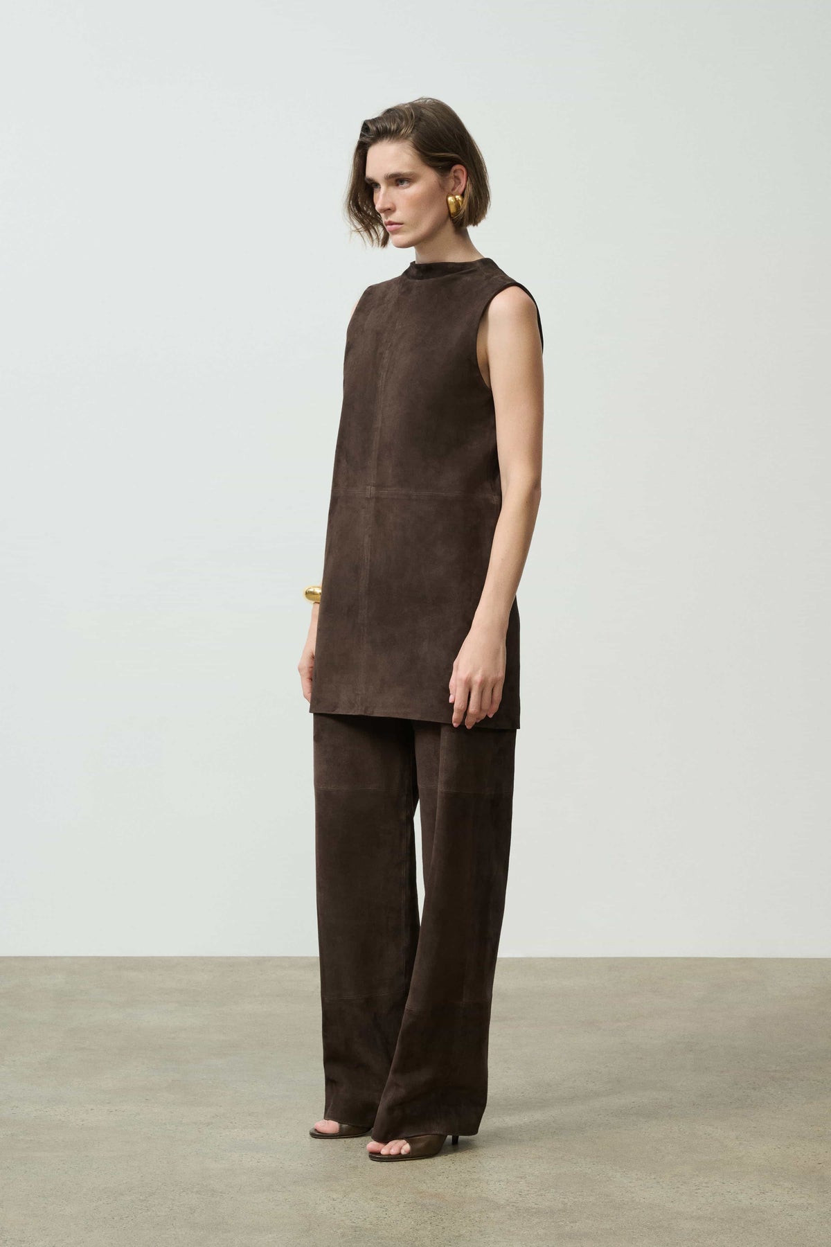 Mona Suede Dress