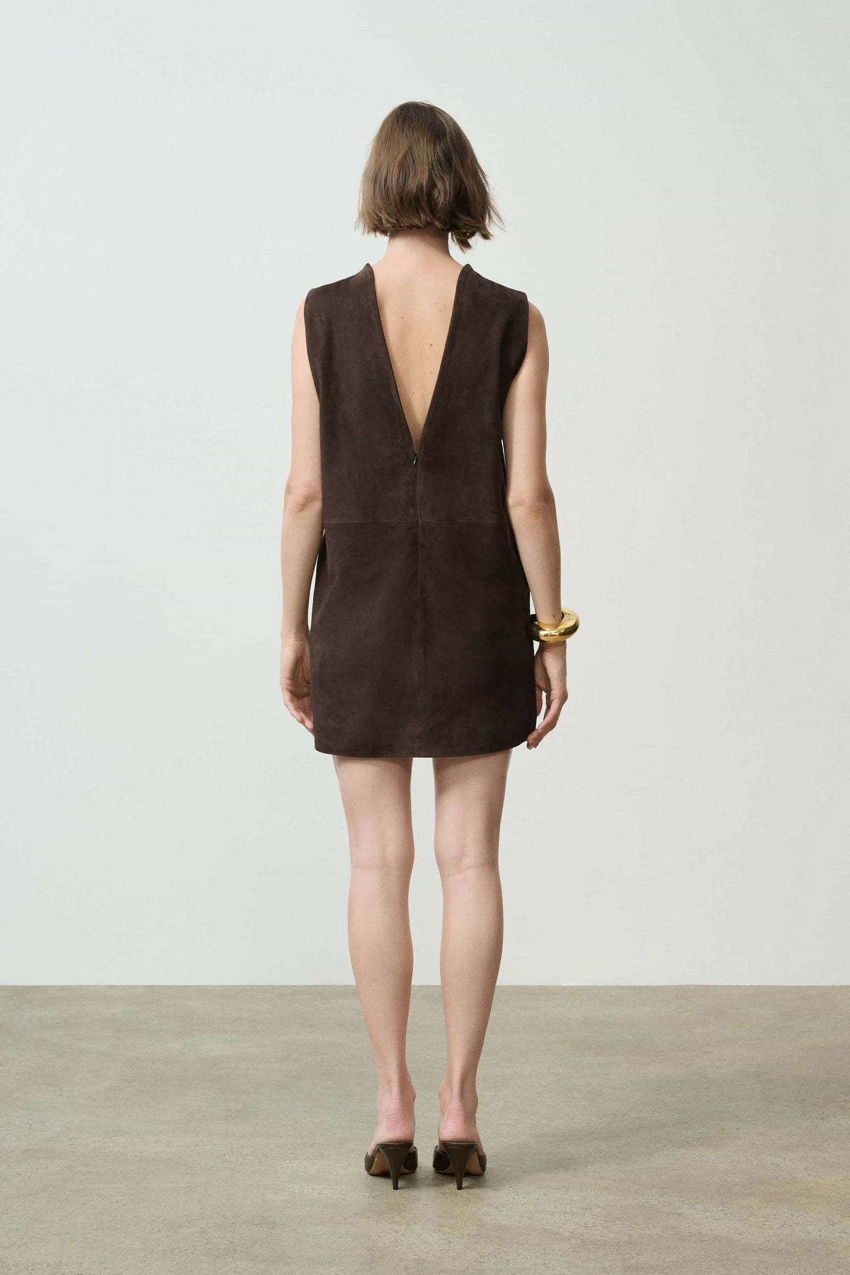 Mona Suede Dress