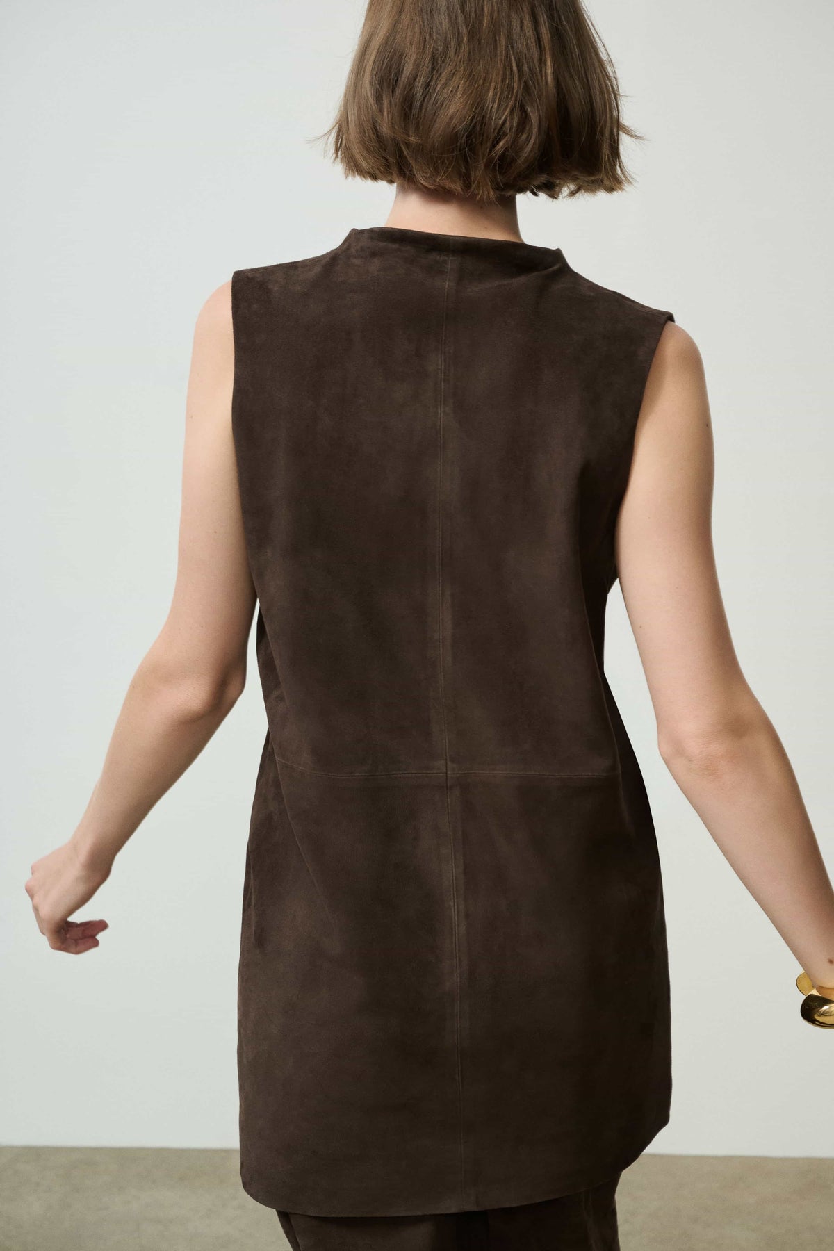 Mona Suede Dress