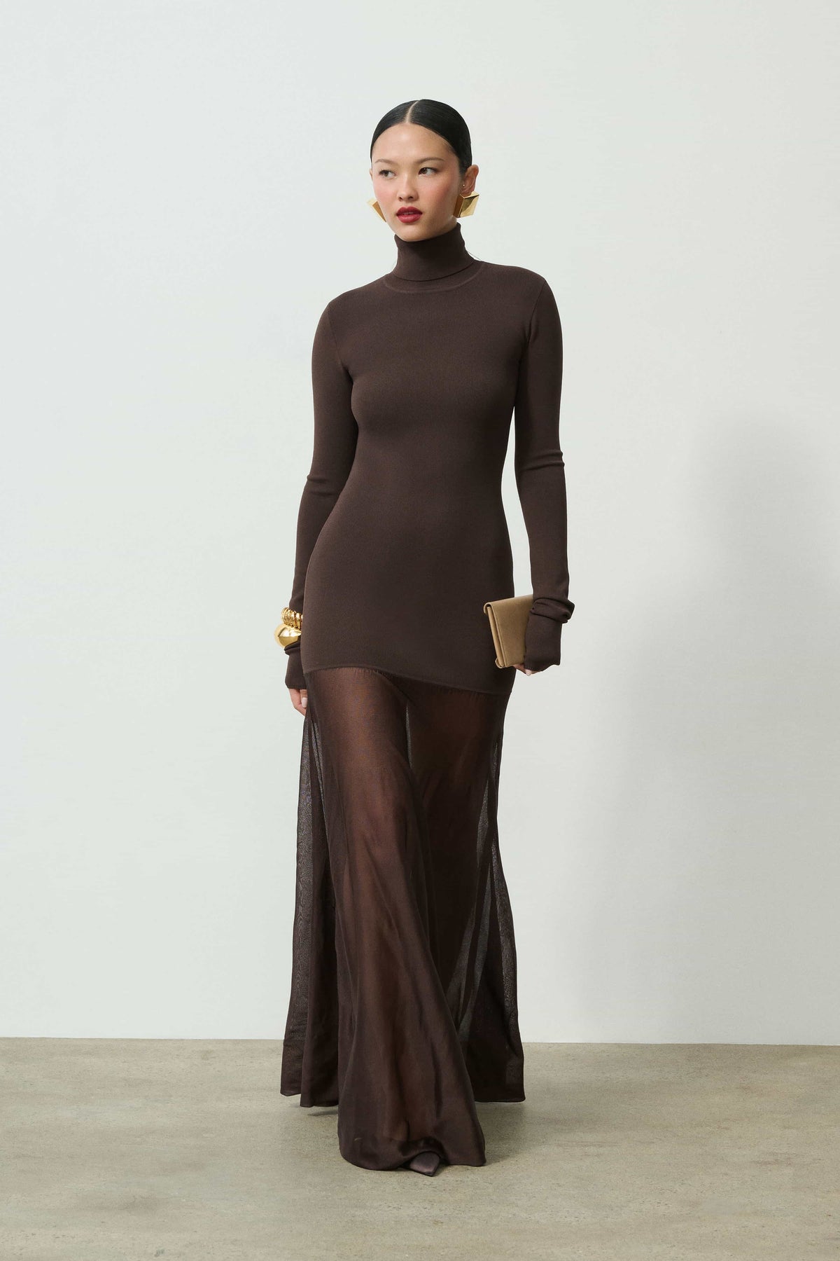Imogen Long Sleeve Gown
