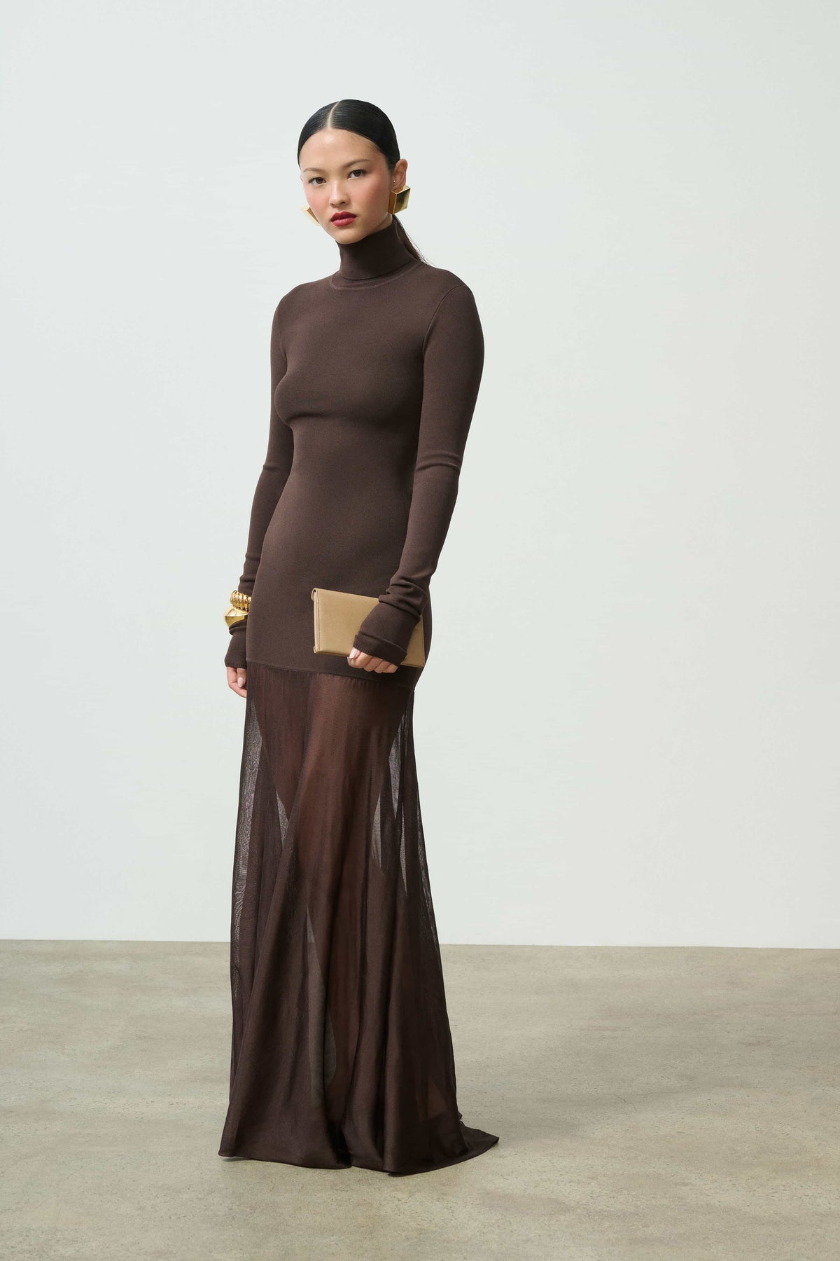 Imogen Long Sleeve Gown