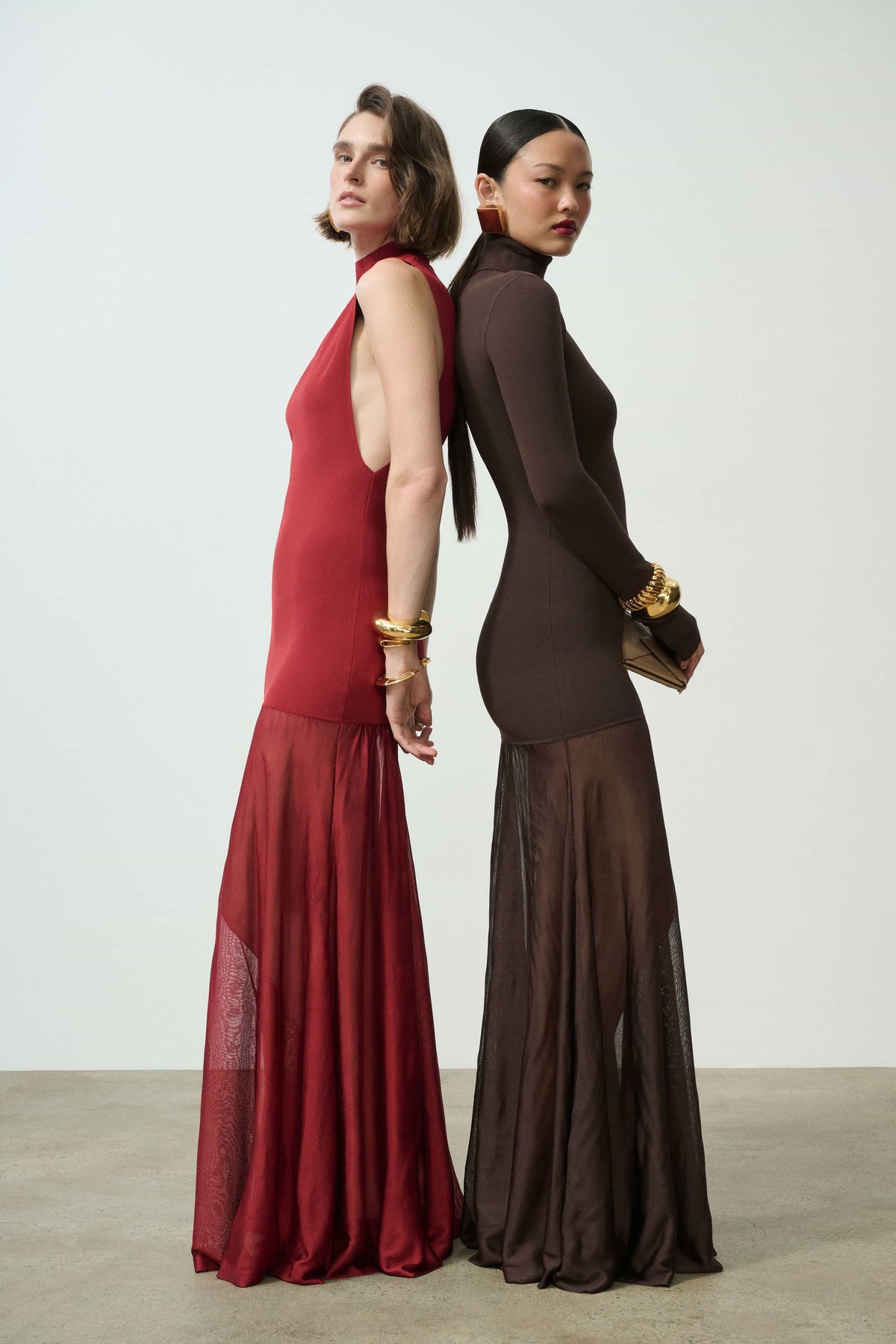 Imogen Long Sleeve Gown