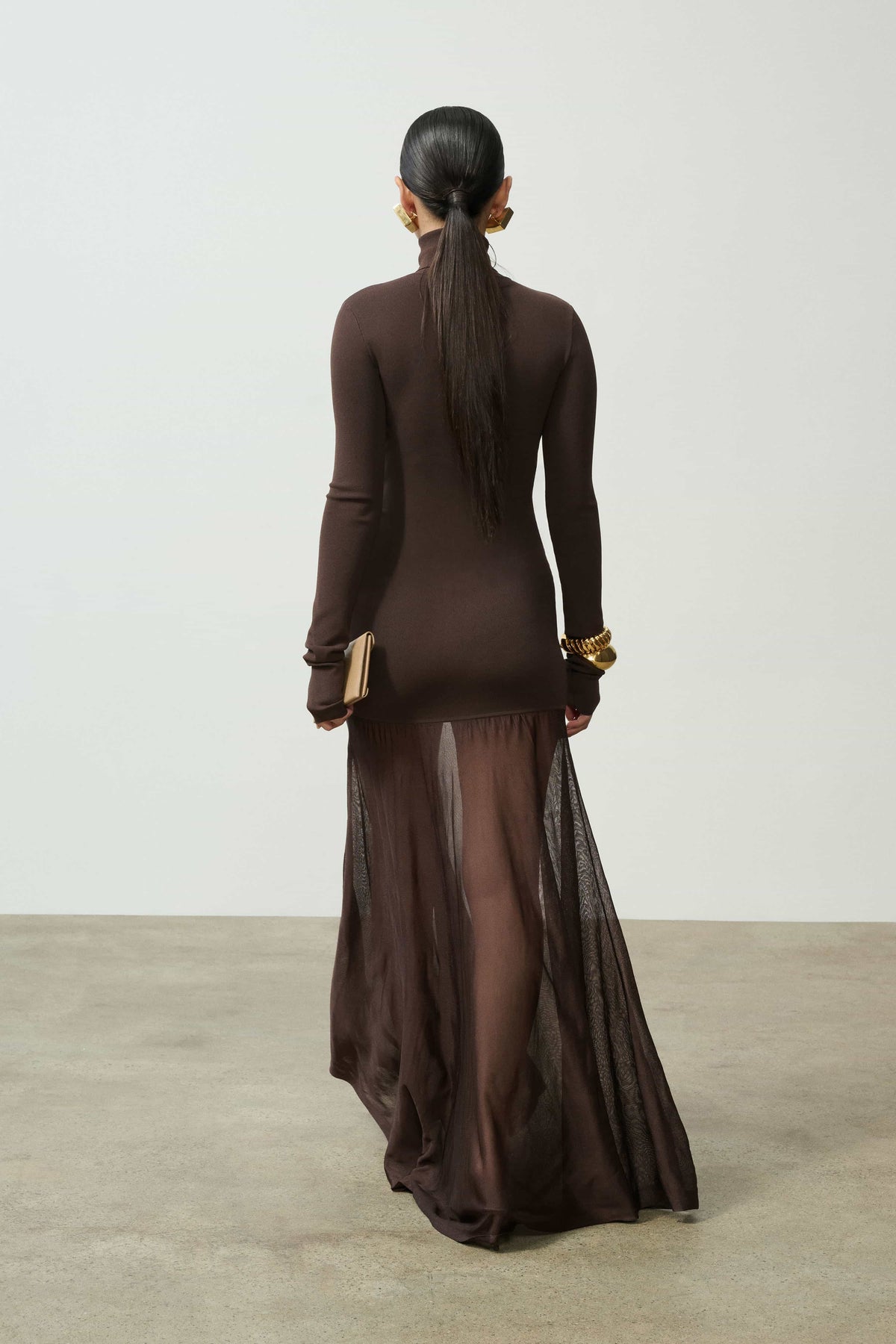 Imogen Long Sleeve Gown