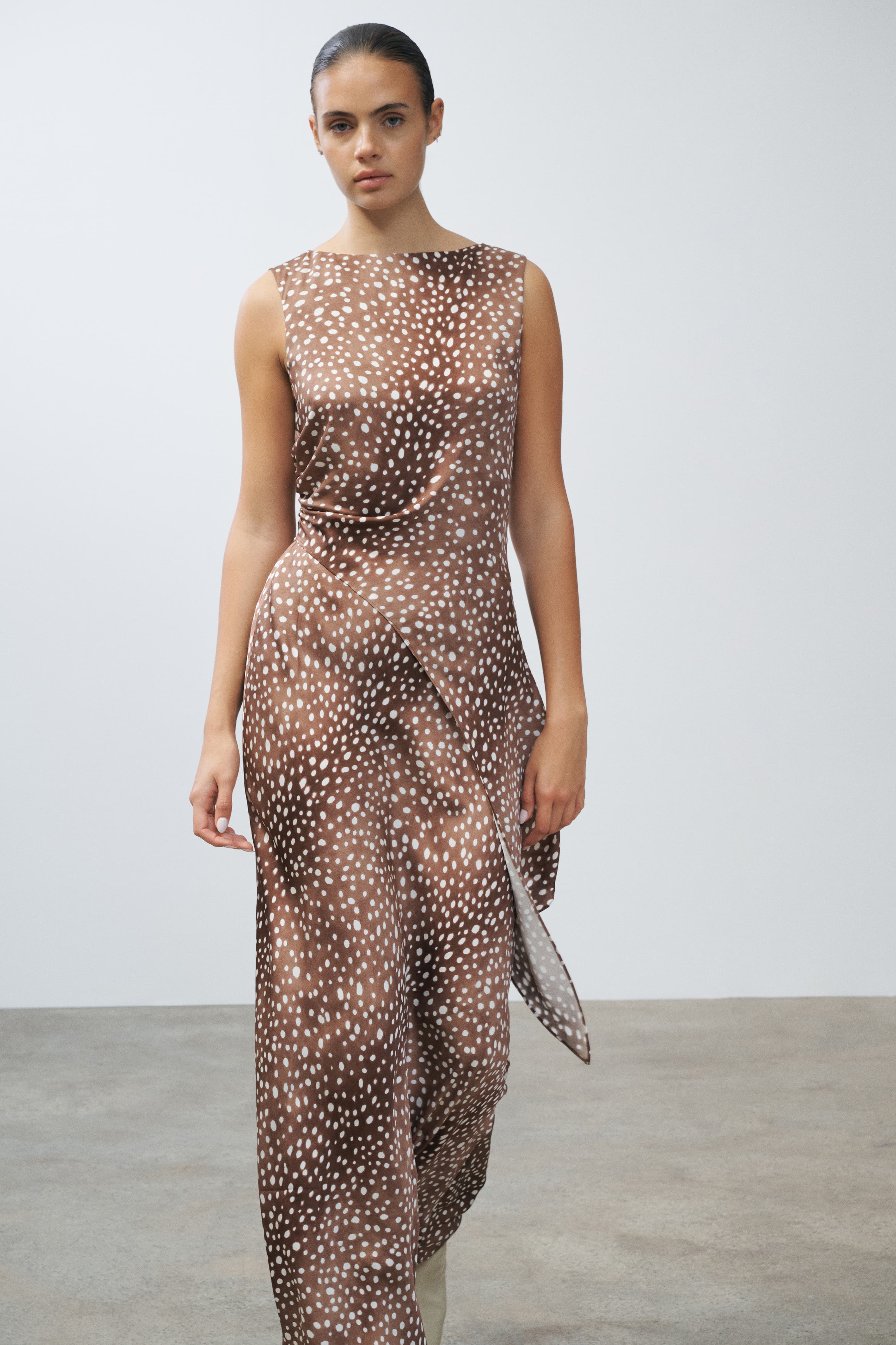 print silk dress Marilyn's Italian Silk Print Dress