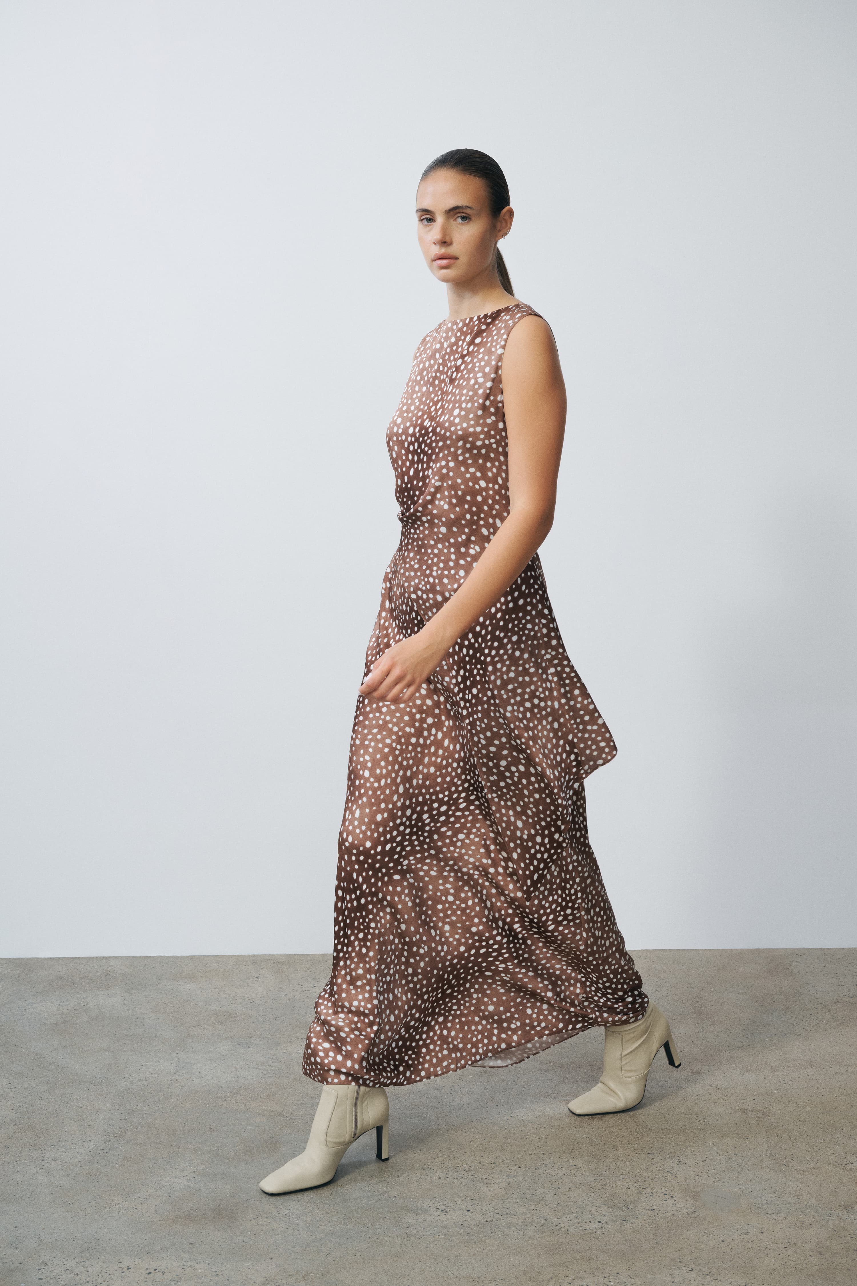 silk dress models MANITO Silk Long Slip Dress for Ladies, 100% Pure Mulberry Silk