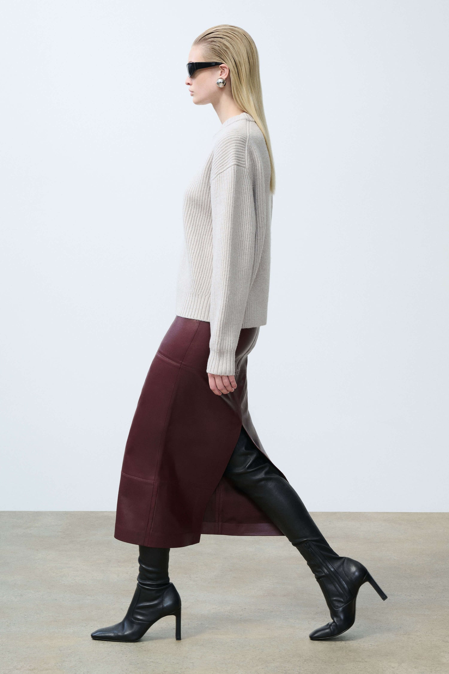 Madisyn Classic Knit Crewneck