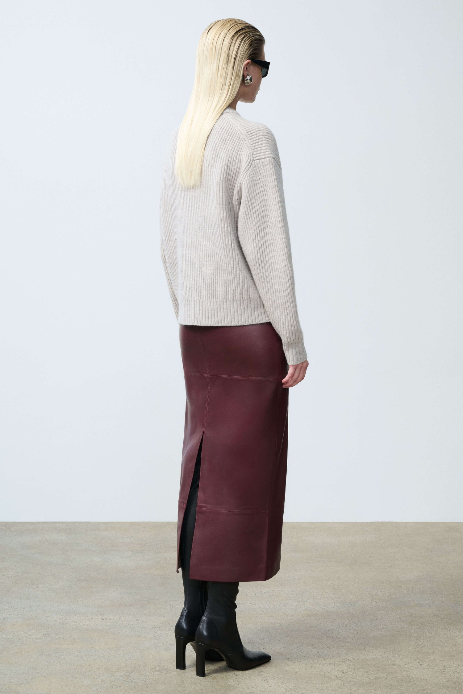 Madisyn Classic Knit Crewneck