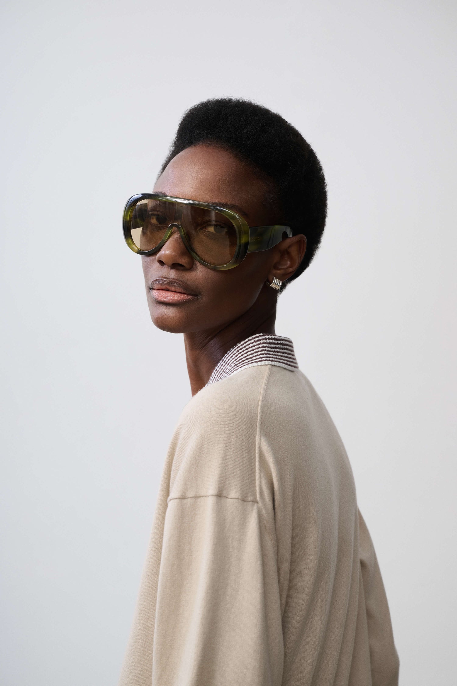 Marielle Long Sleeve Knit Polo