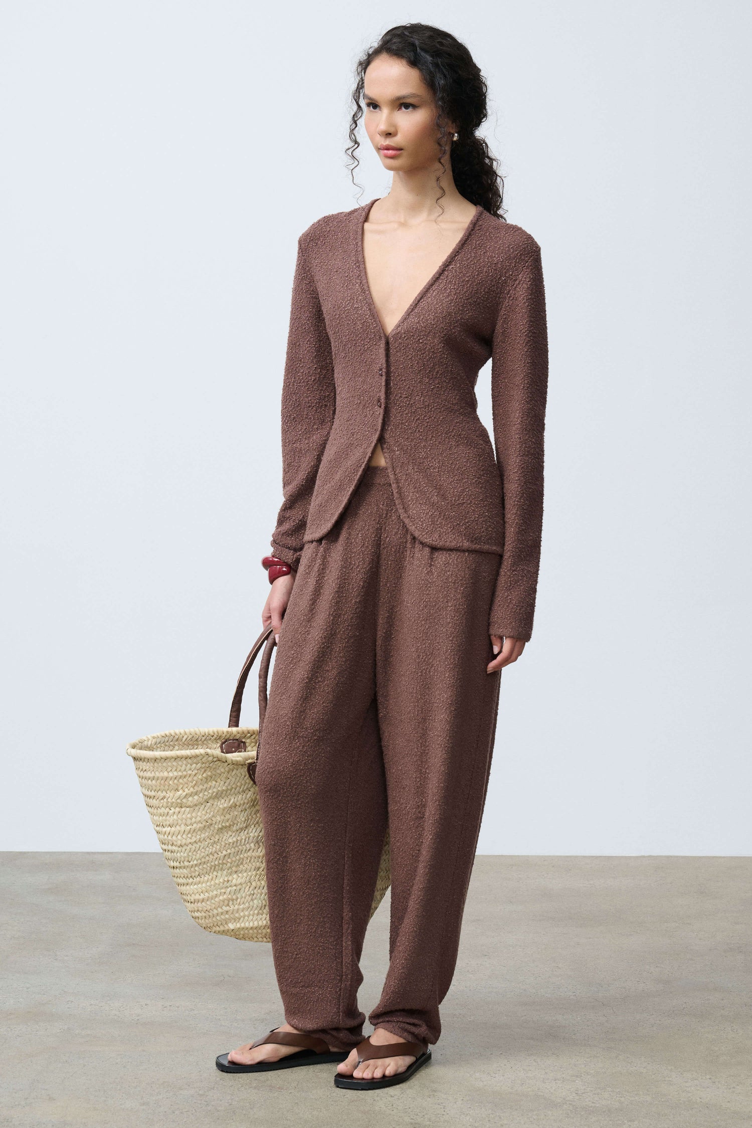 Samita Textured Cardigan