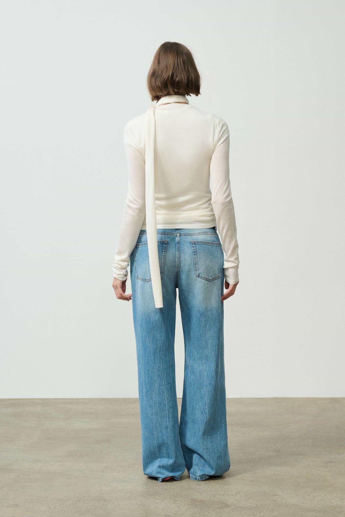 Frieda Merino Long Sleeve with Scarf