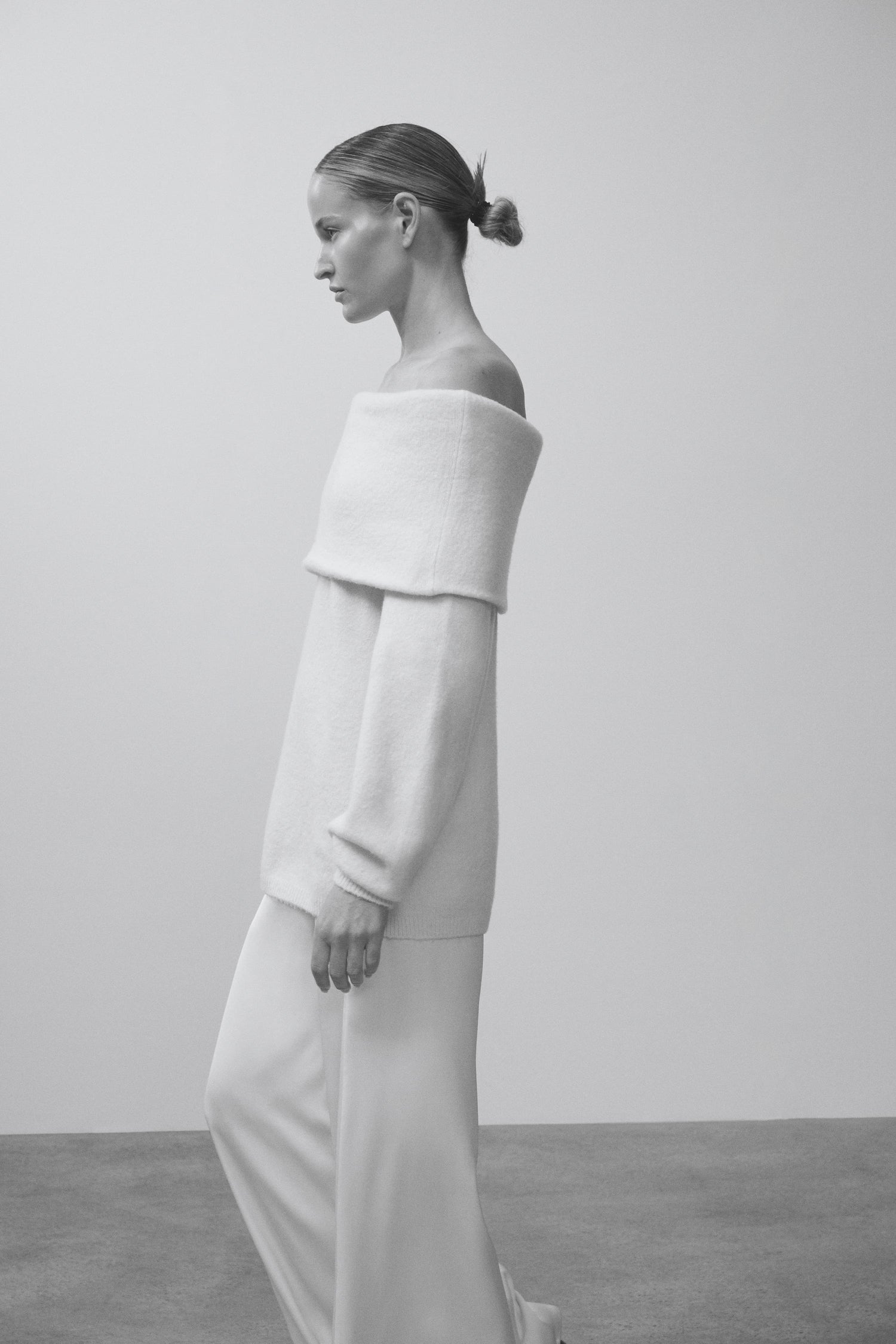 Saffiyya Off The Shoulder Sweater