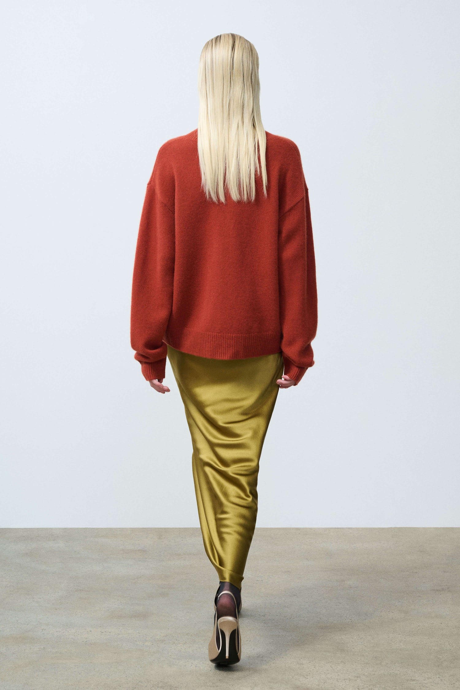 Doris Cashmere V-Neck Sweater