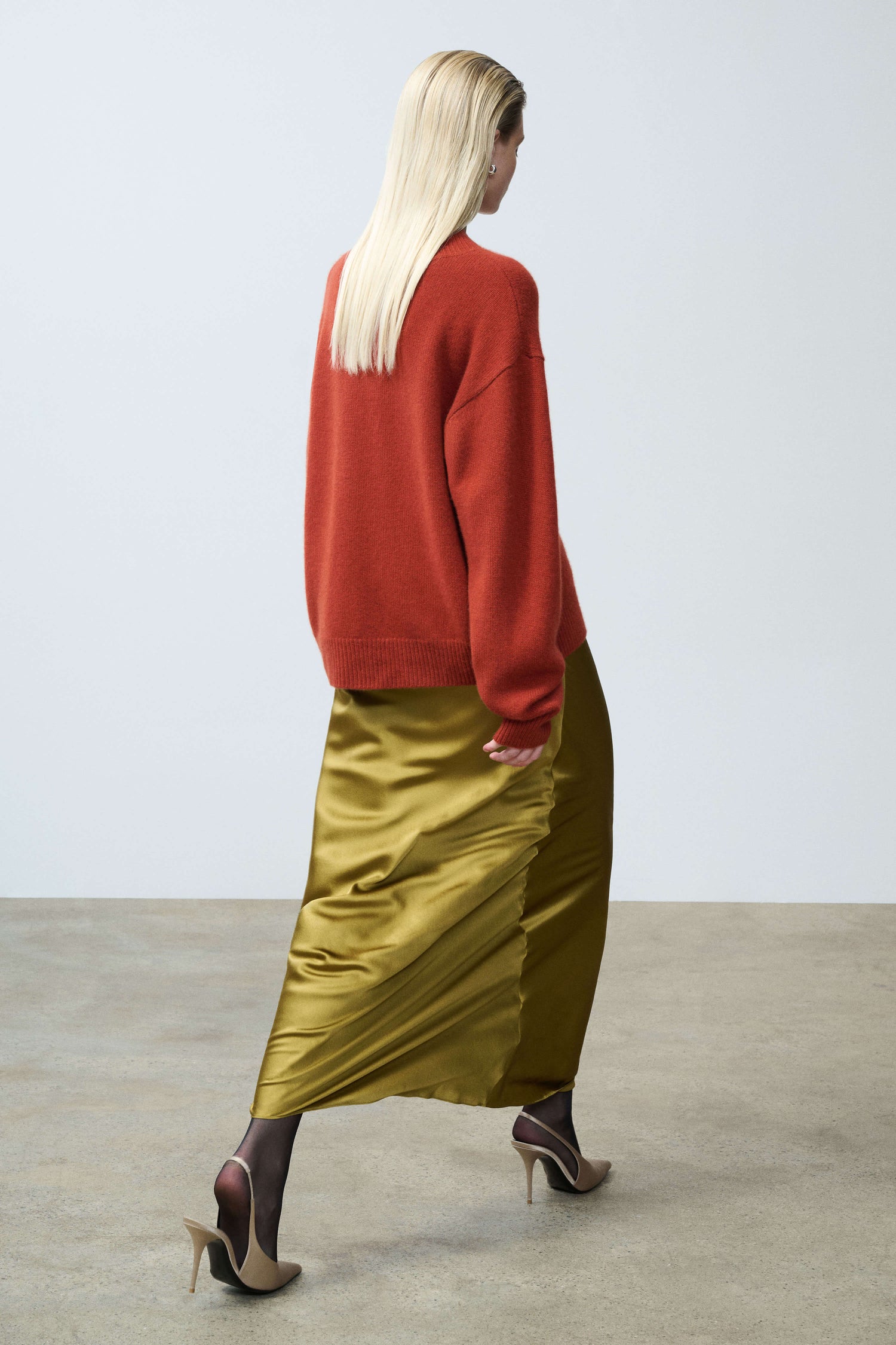 Doris Cashmere V-Neck Sweater