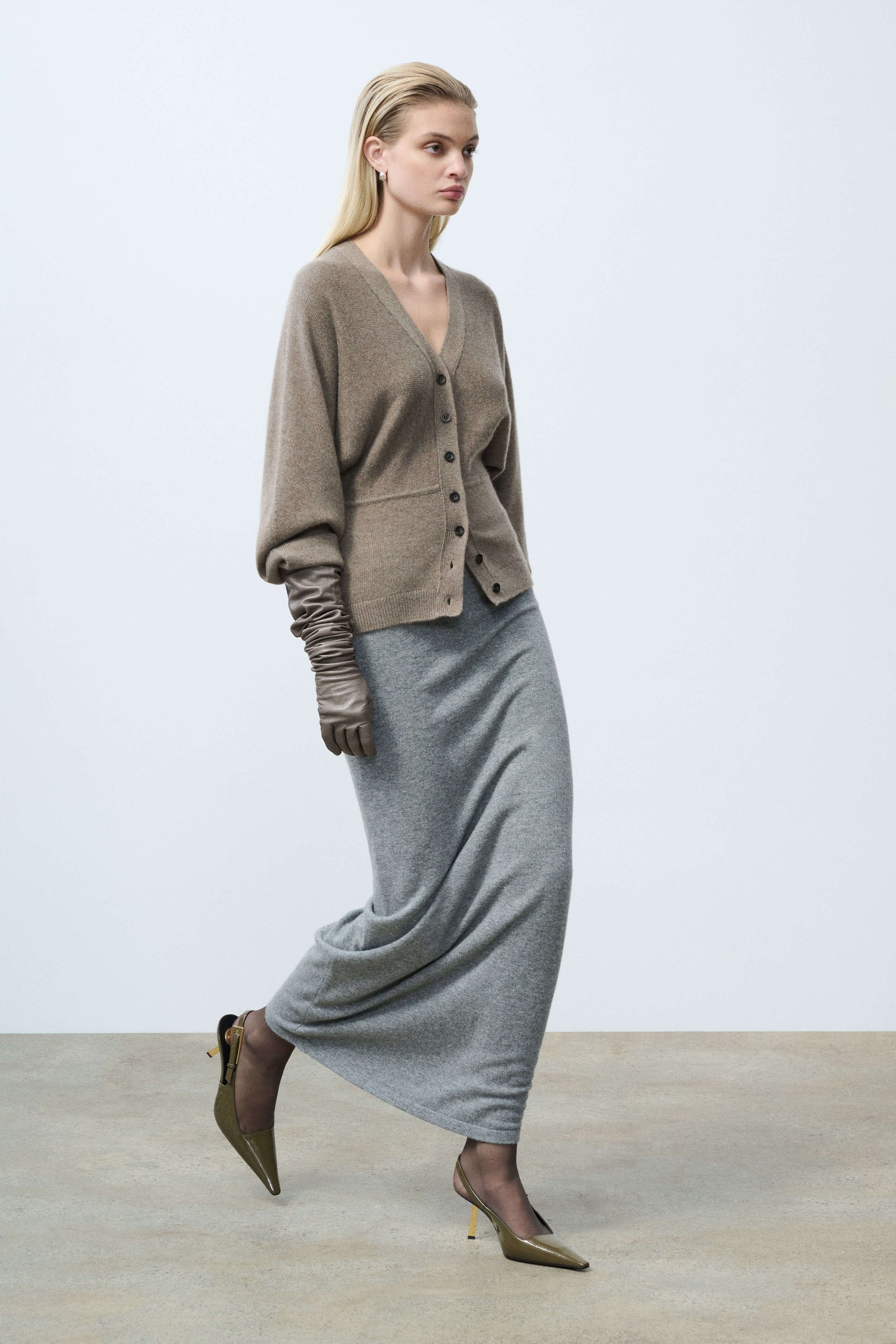 Leigh cashmere dolman cardigan