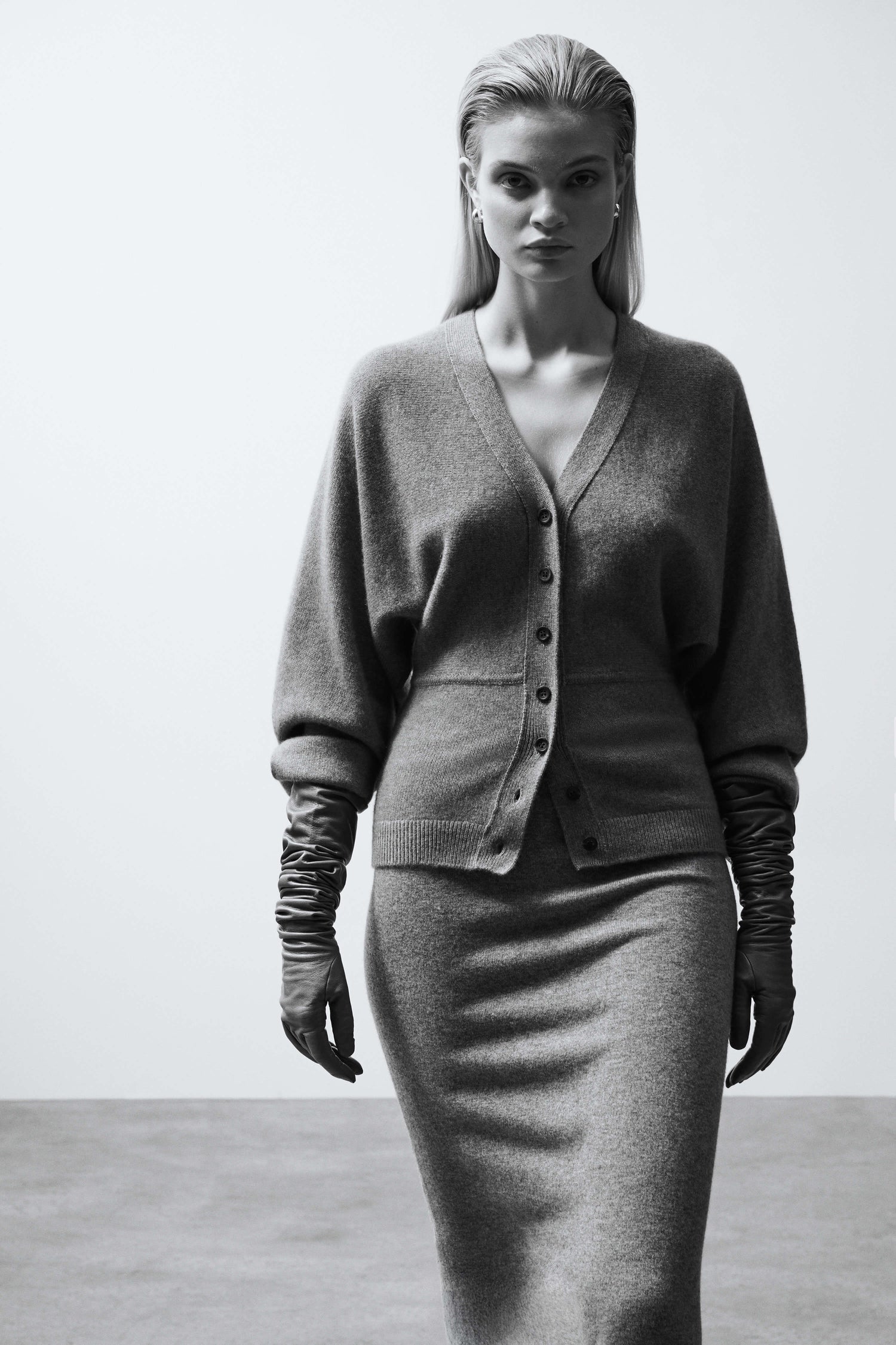 Leigh cashmere dolman cardigan