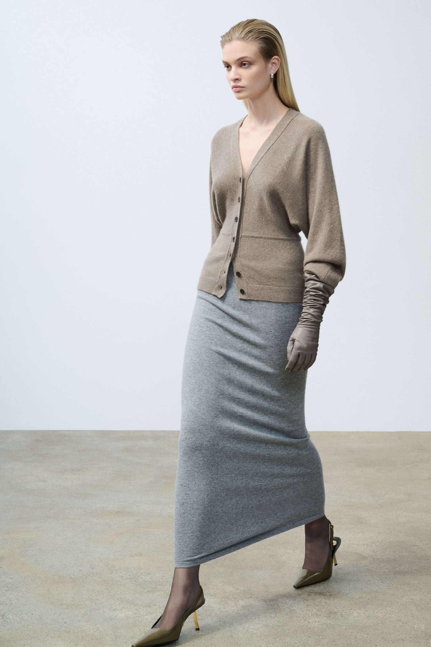 Leigh cashmere dolman cardigan