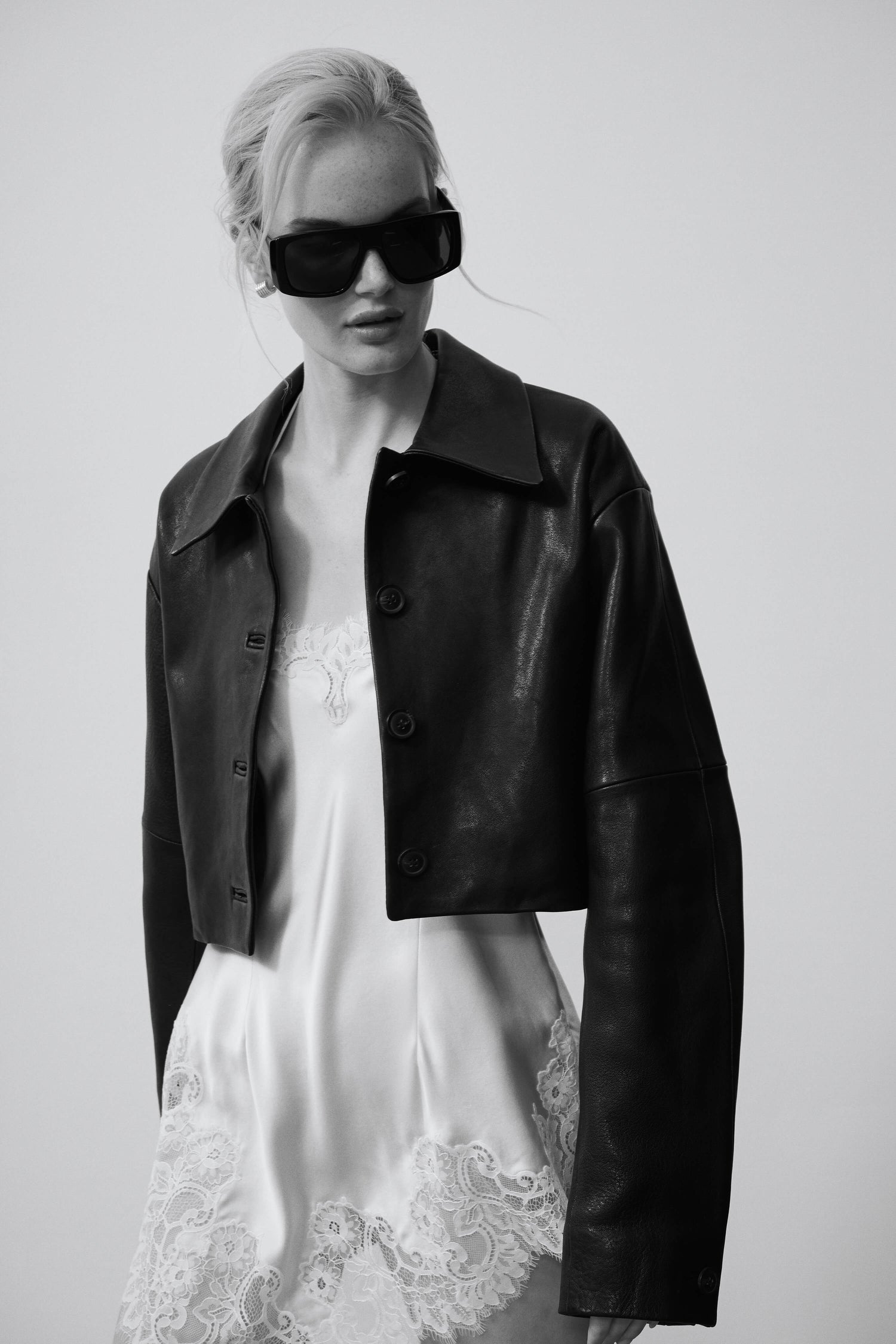 Alina leather jacket