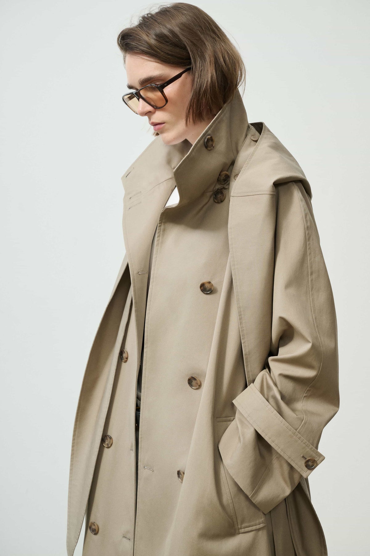 Sabine Organic Cotton Coat