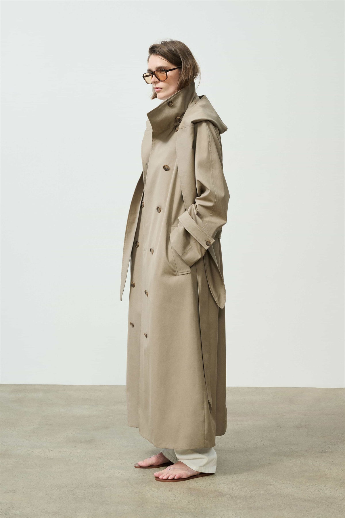 Sabine Organic Cotton Coat