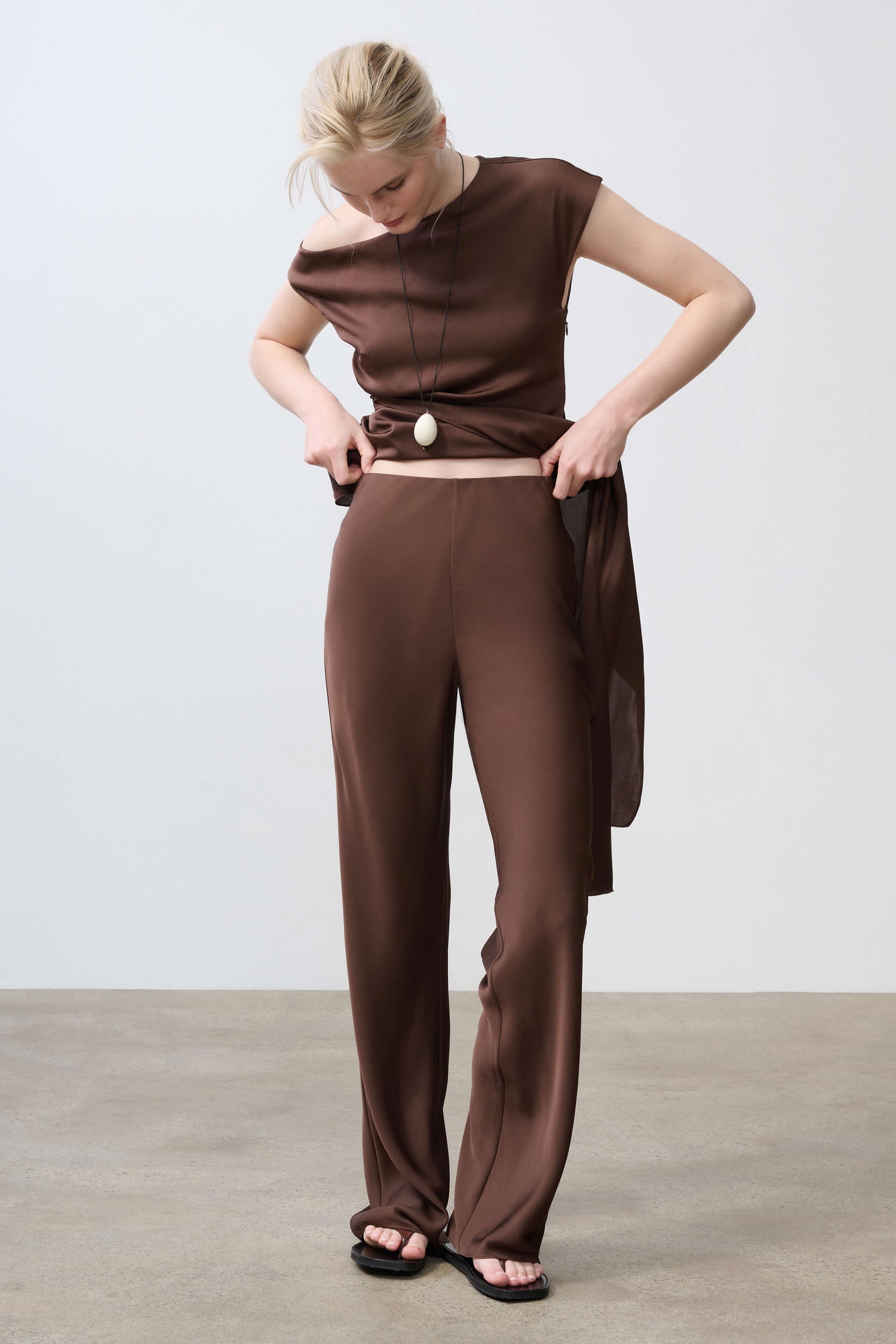 Lennon Silk Pant