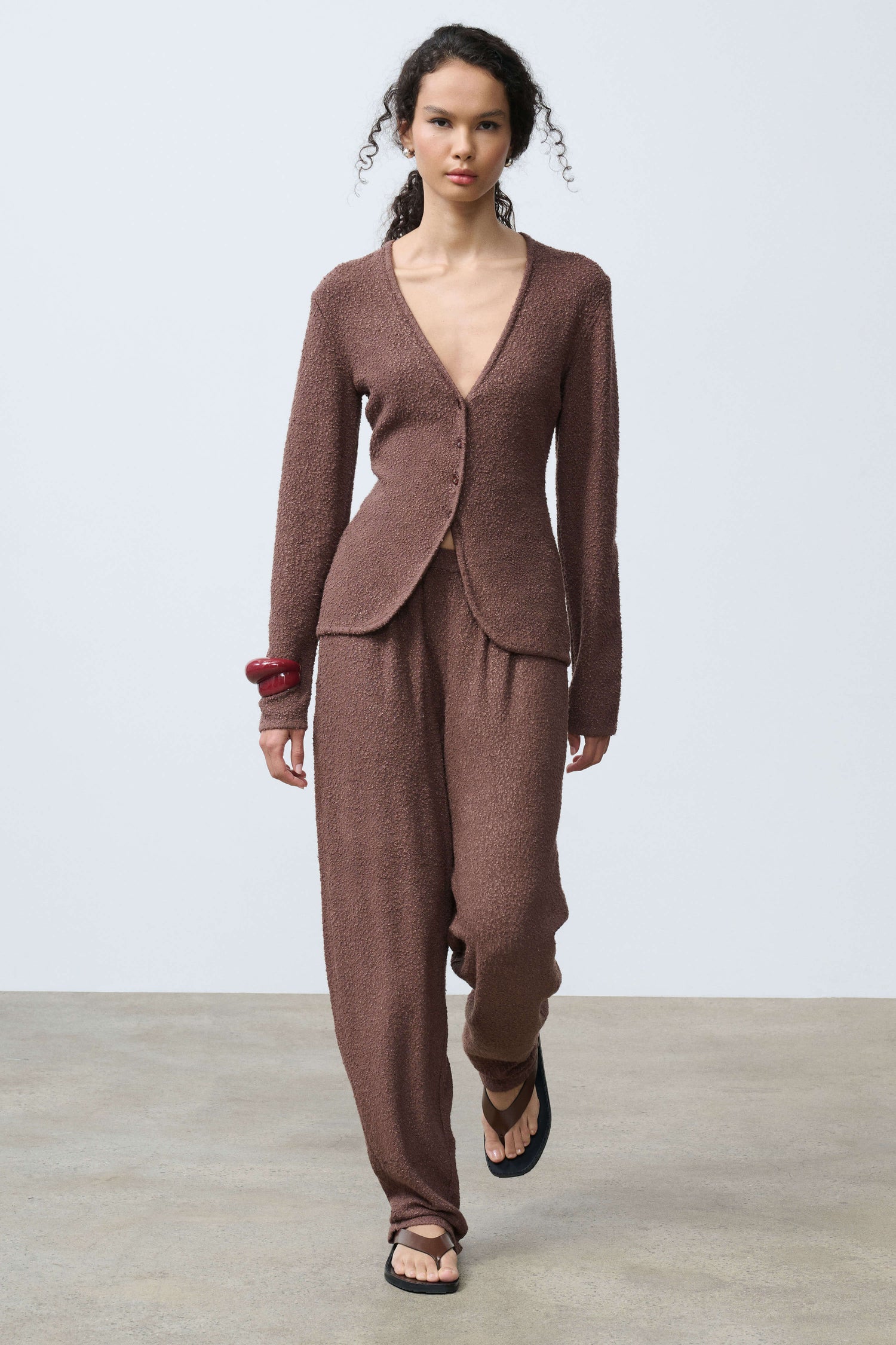Samita Textured Knit Pant