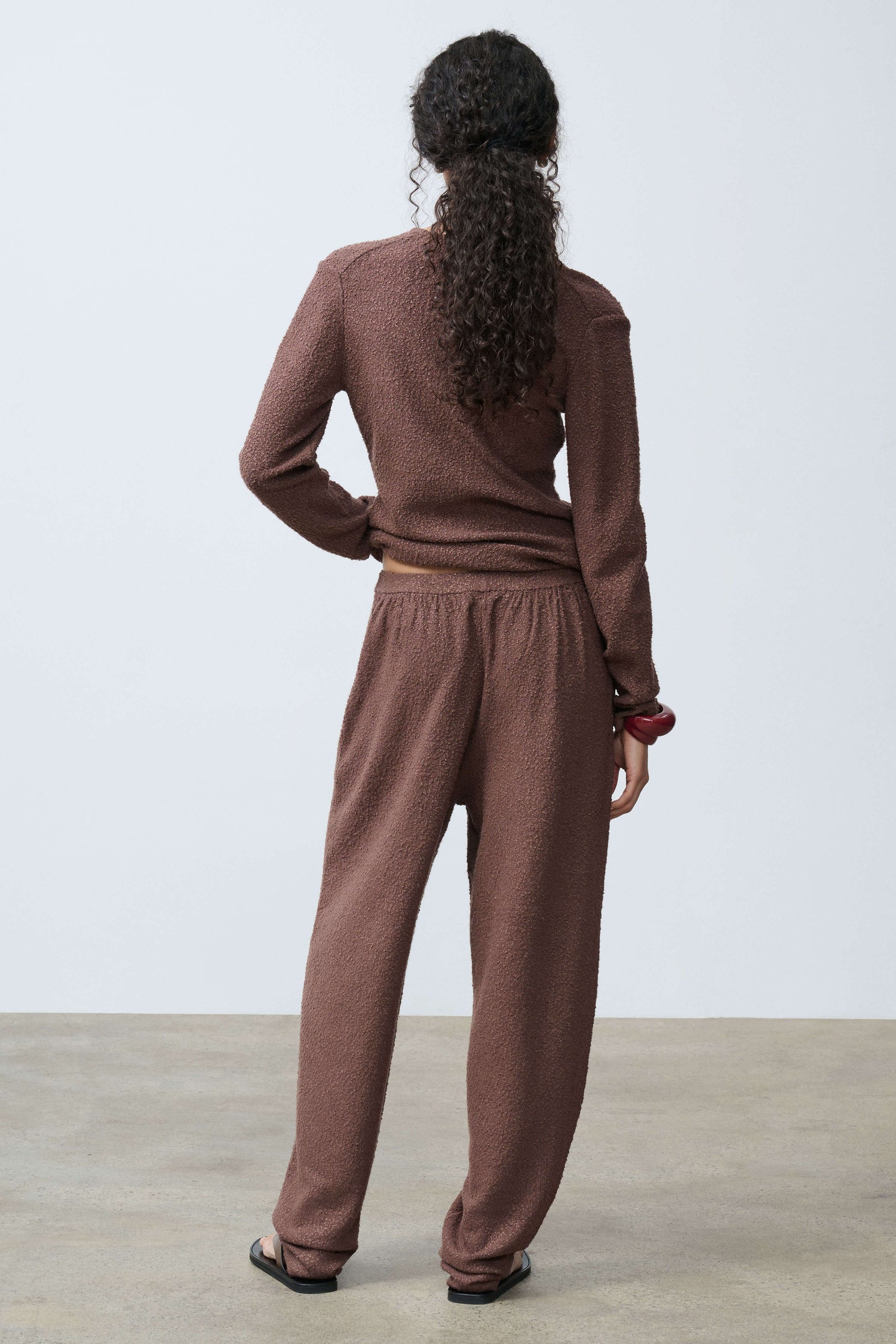 Samita Textured Knit Pant