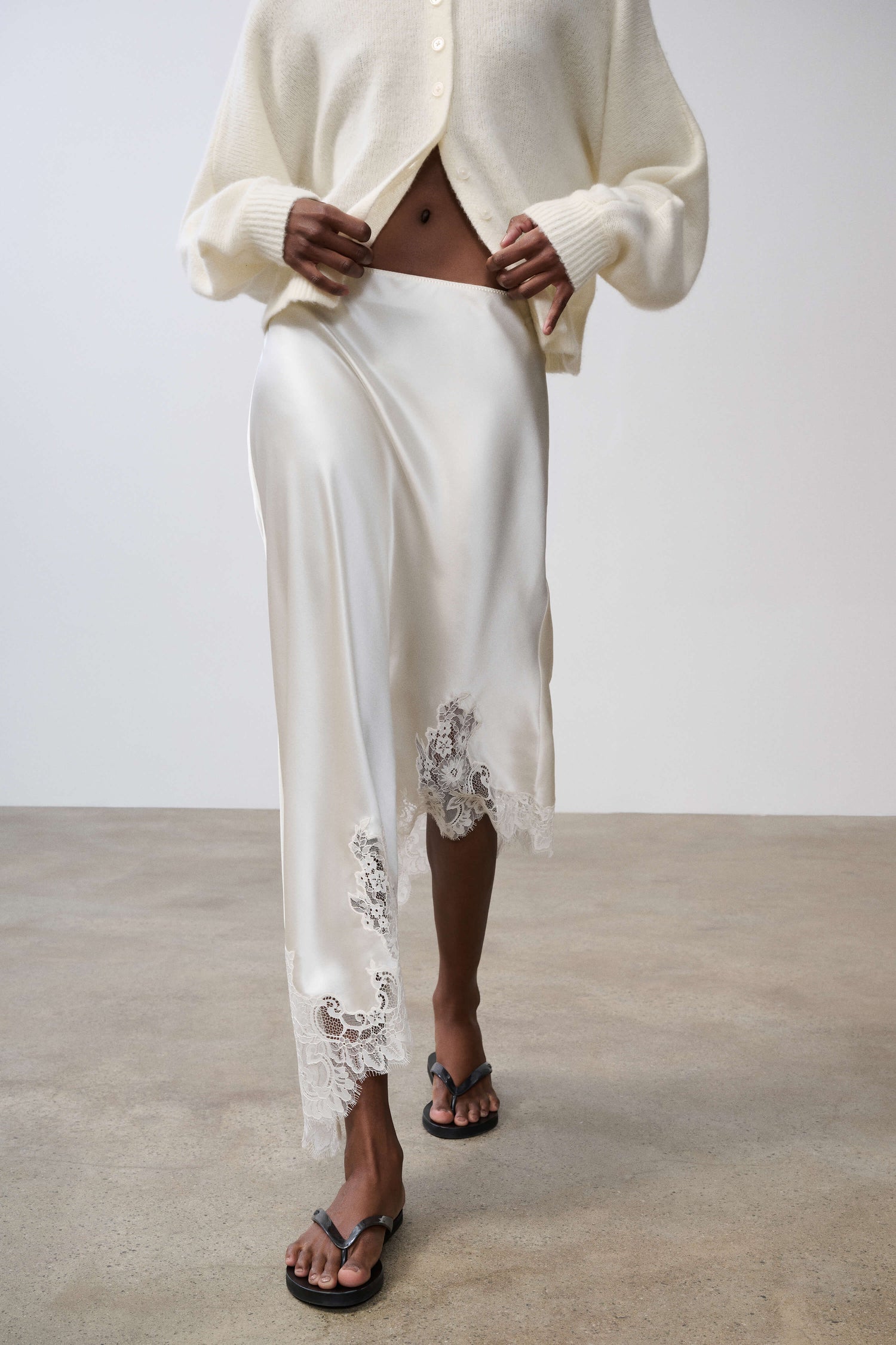 Romy Silk Skirt