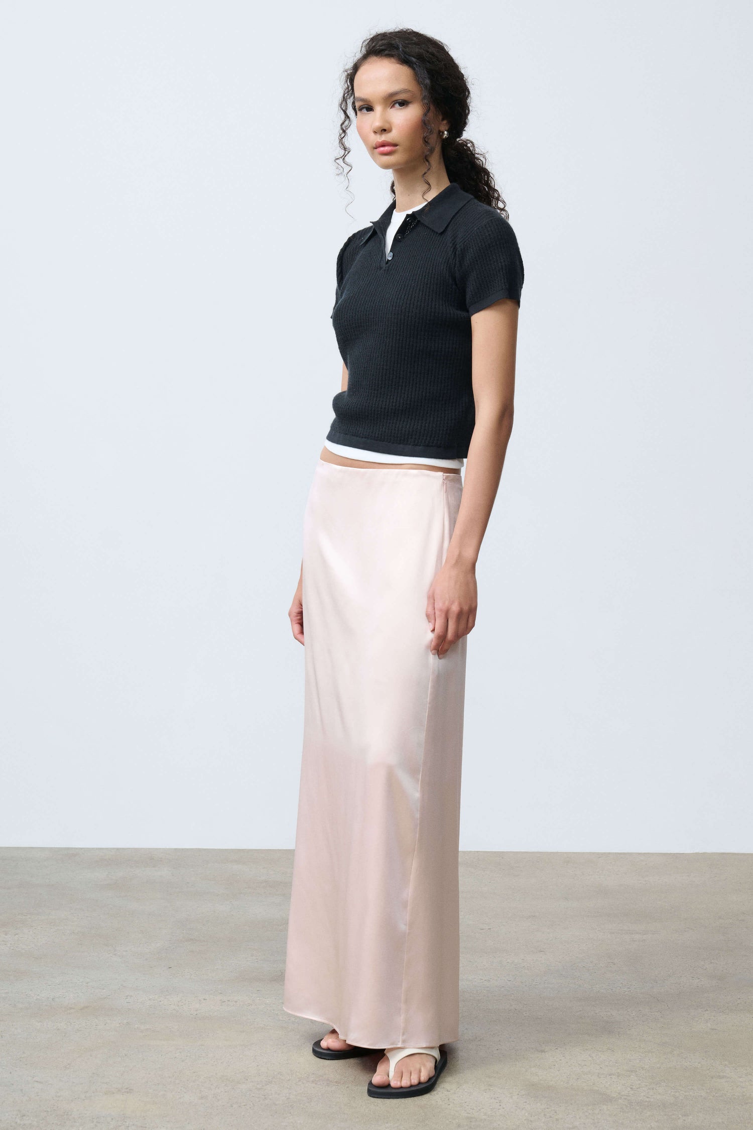 Sutton Silk Skirt