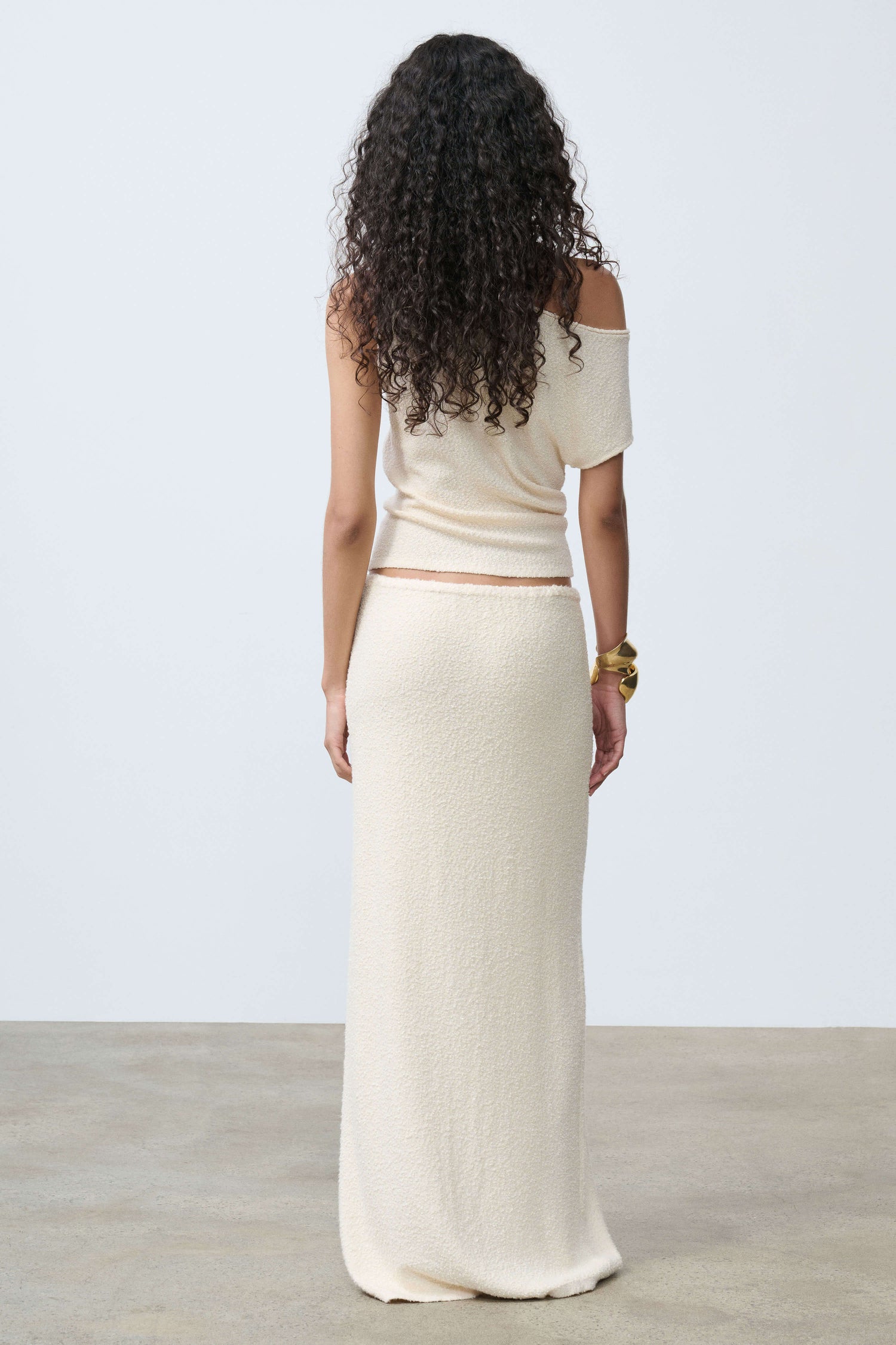 Tamilore Textured Knit Skirt