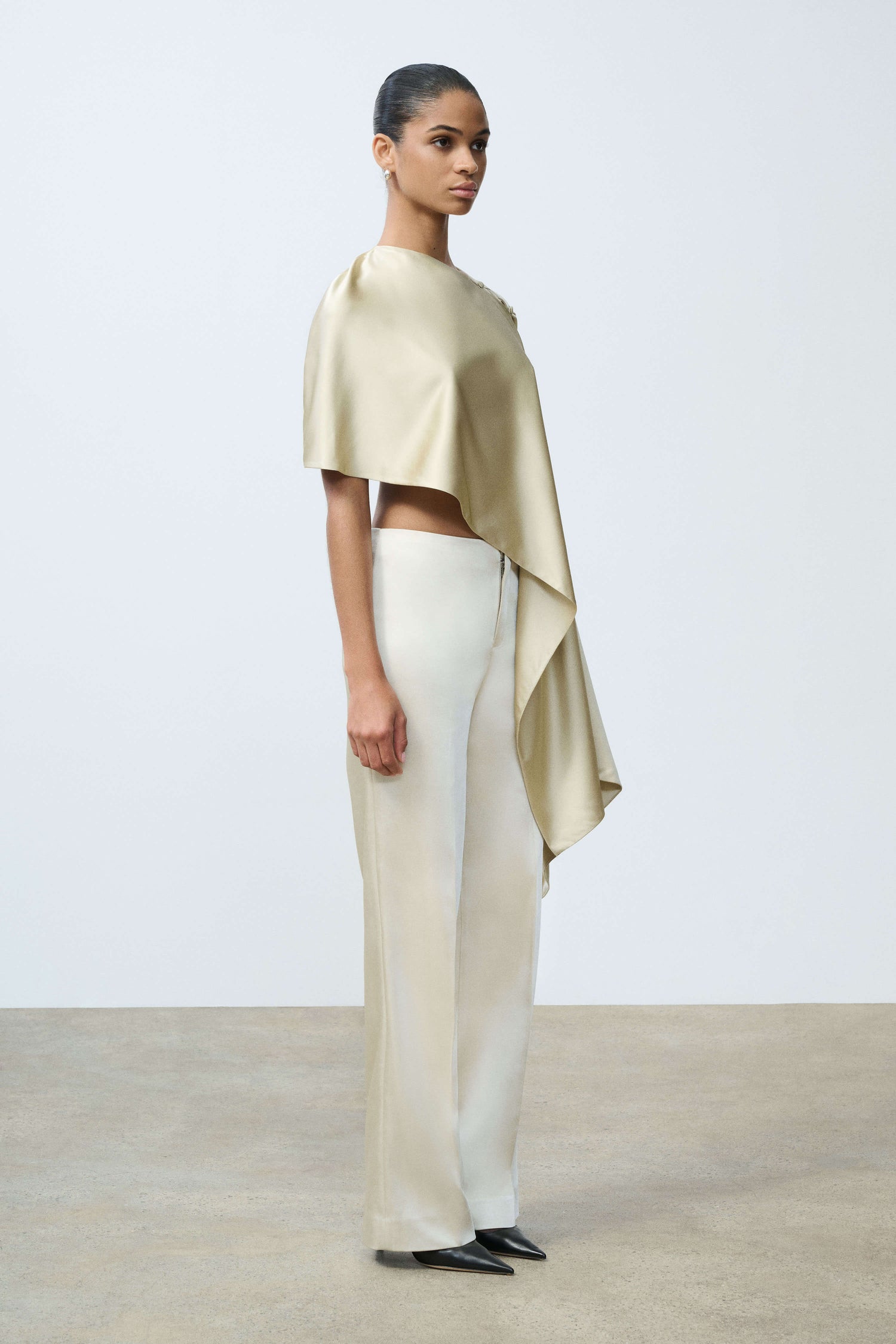 Belle Silk Cape