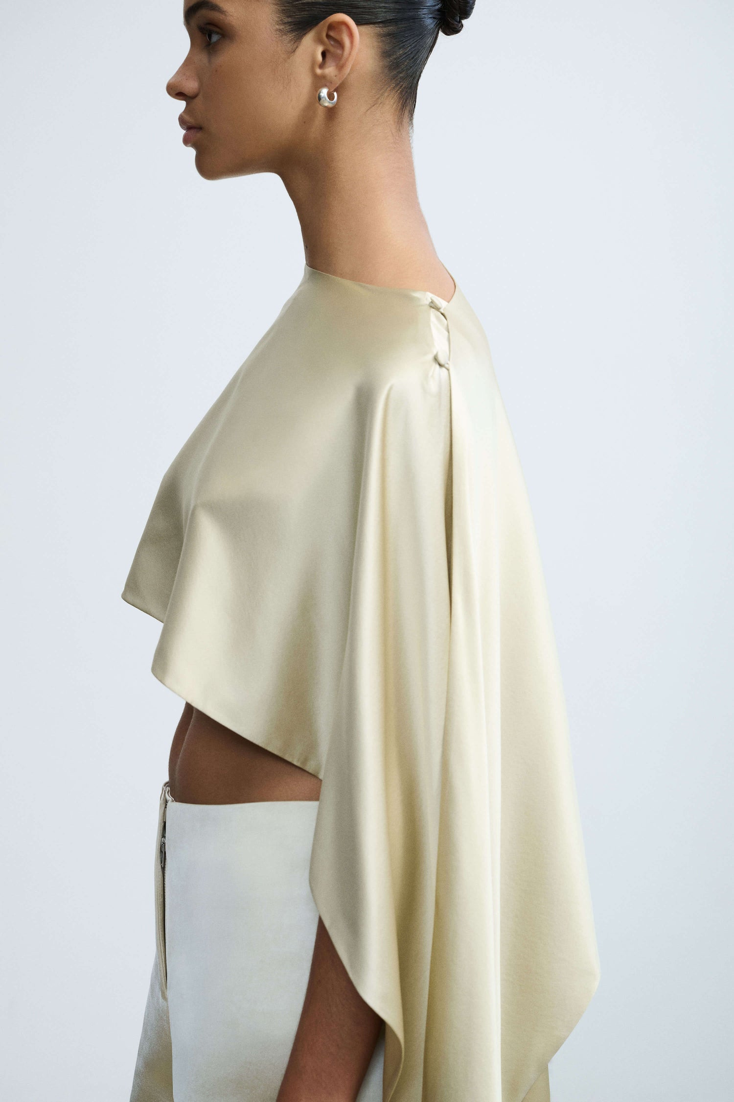 Belle Silk Cape