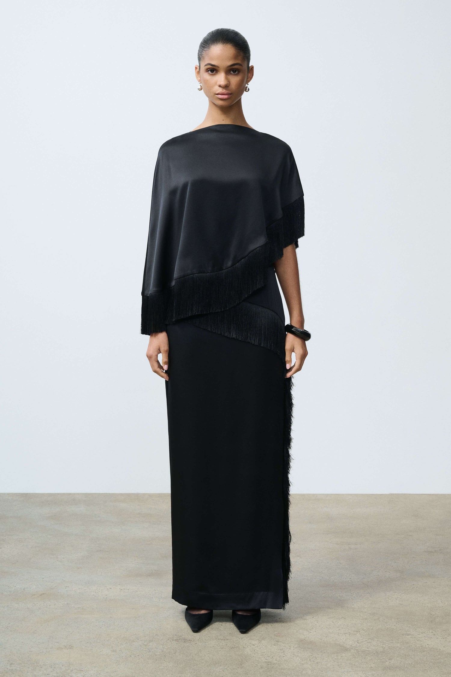 Joelle Silk Top Front