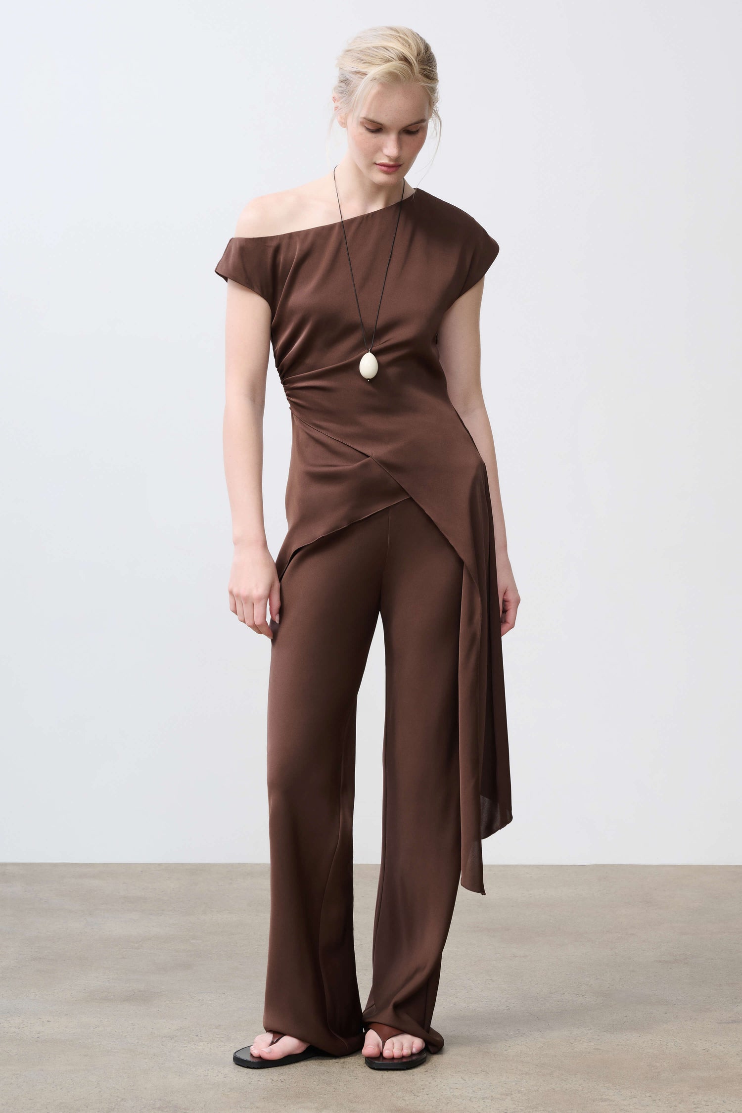 Selena Silk Top