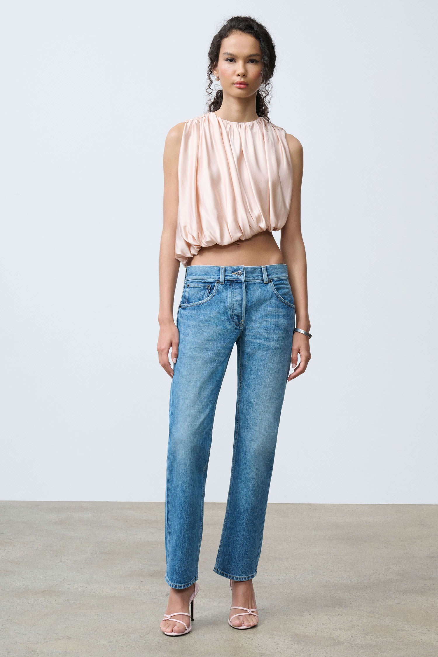 Sunna Silk Top Front