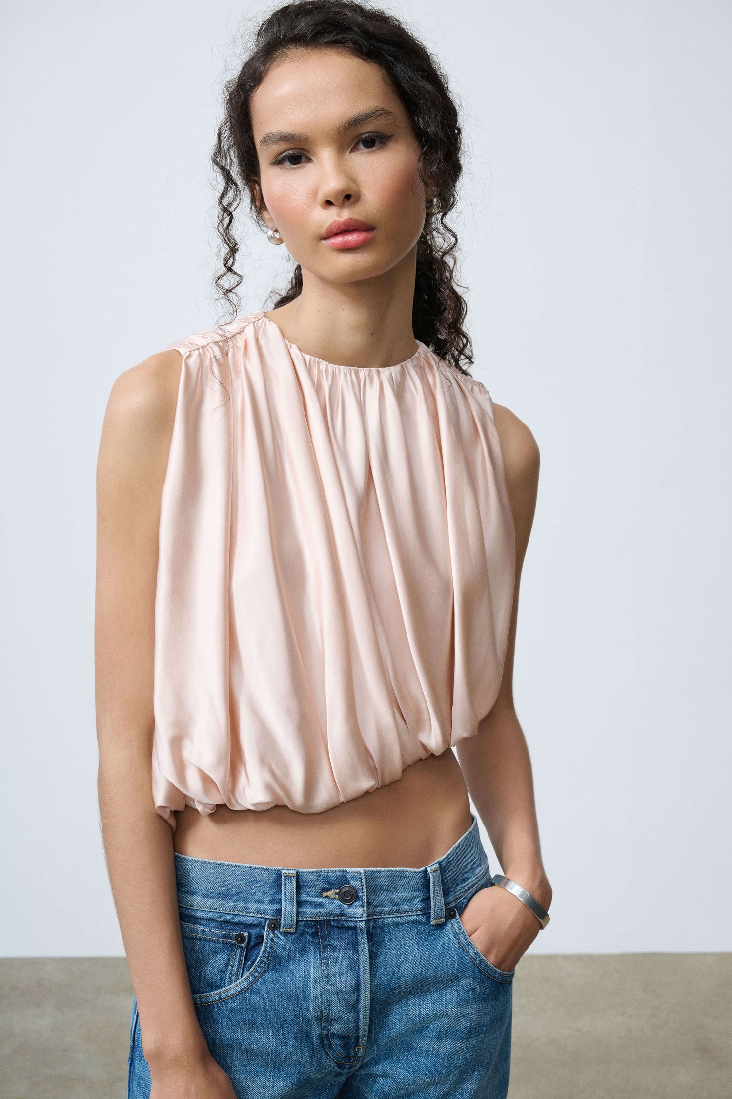 Sunna Silk Top